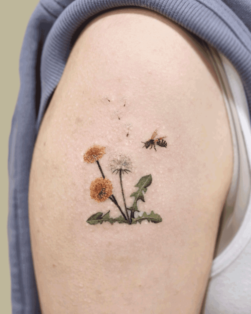 Flower Tattoo Design