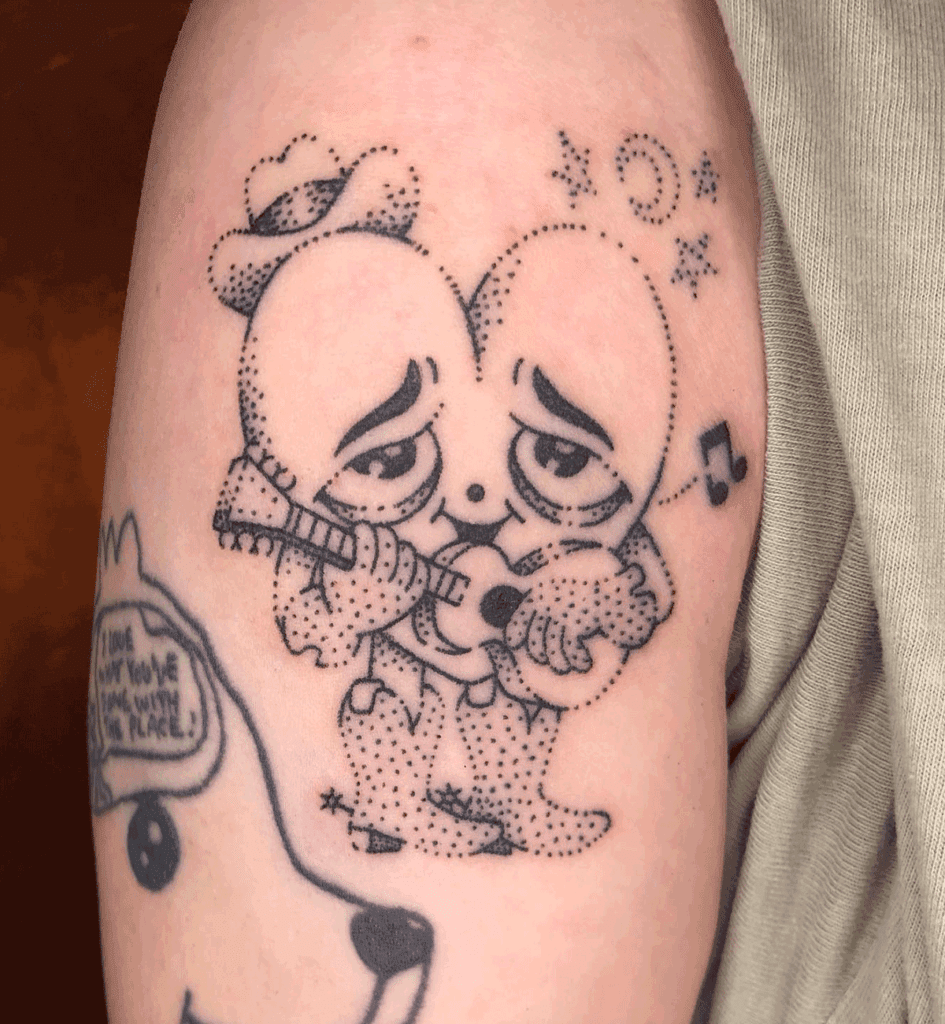 Music Lover Tattoo Design