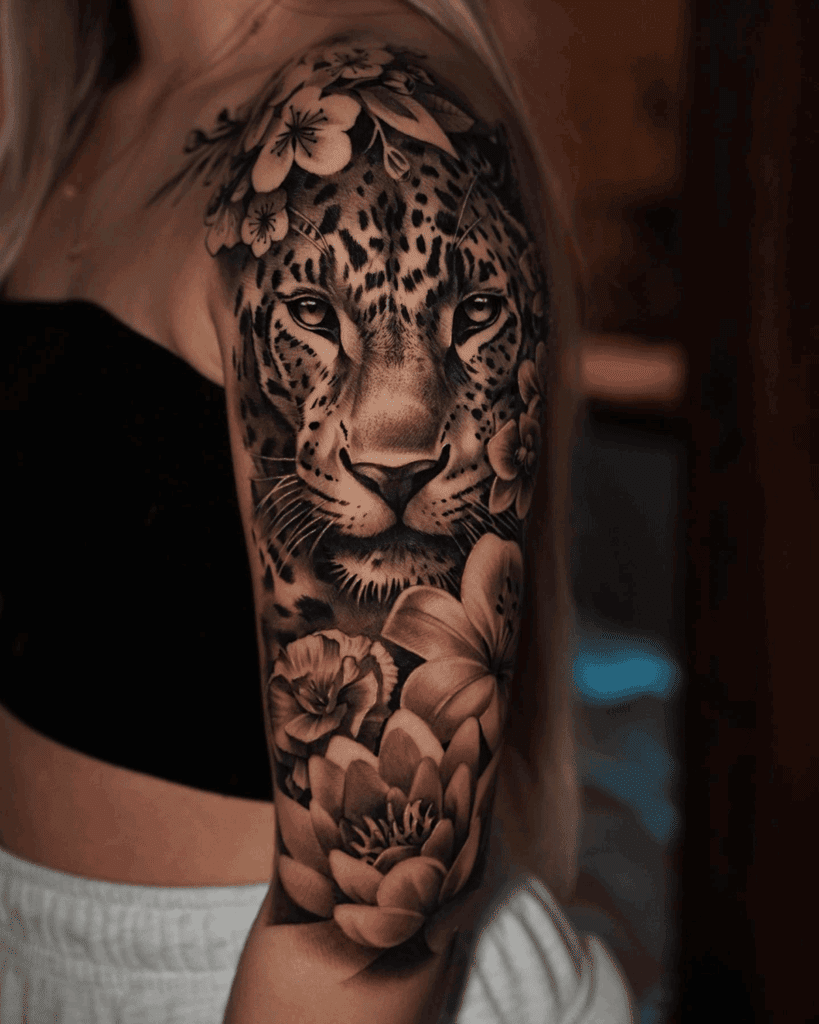 Outer Bicep Tattoo