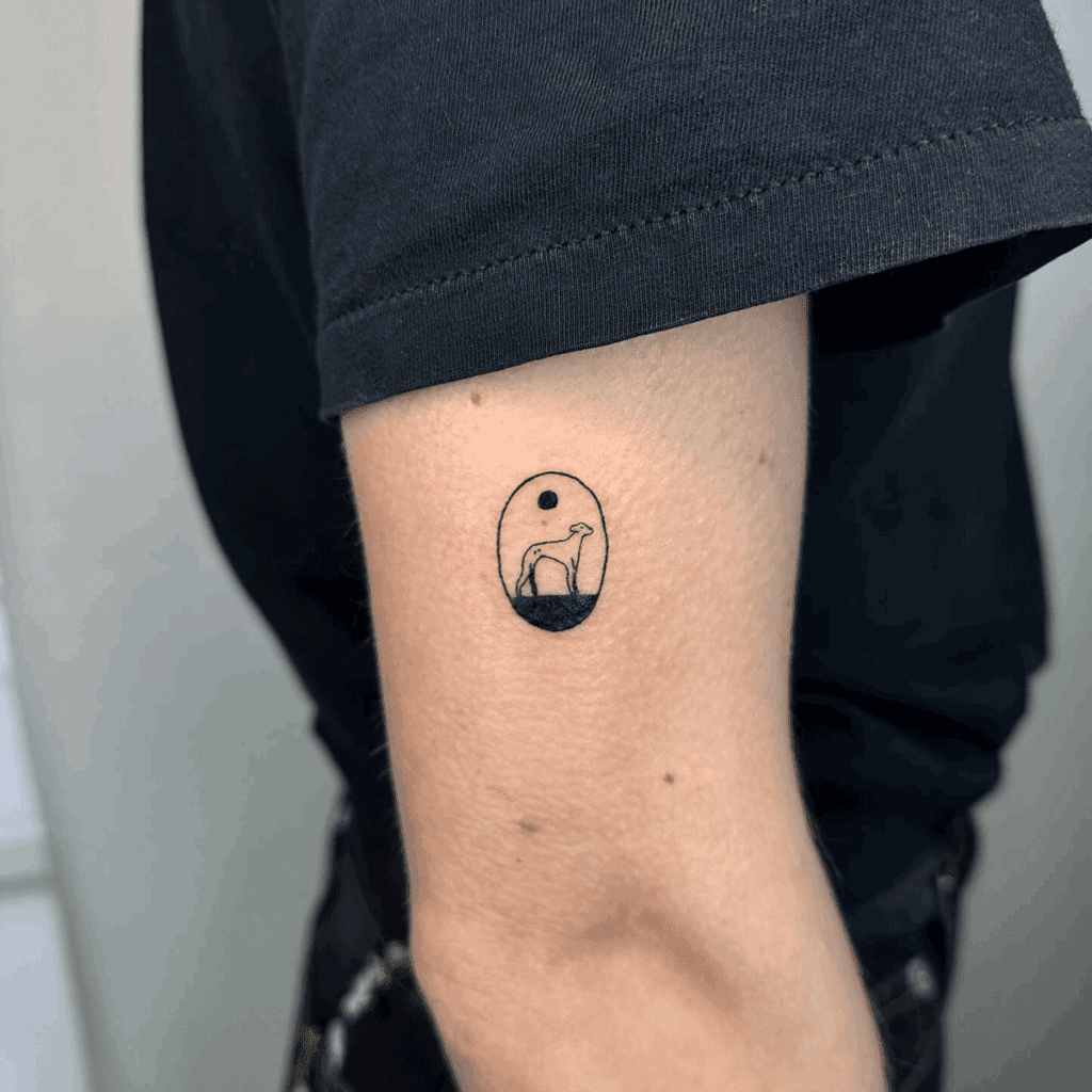 Outer Bicep Tattoo