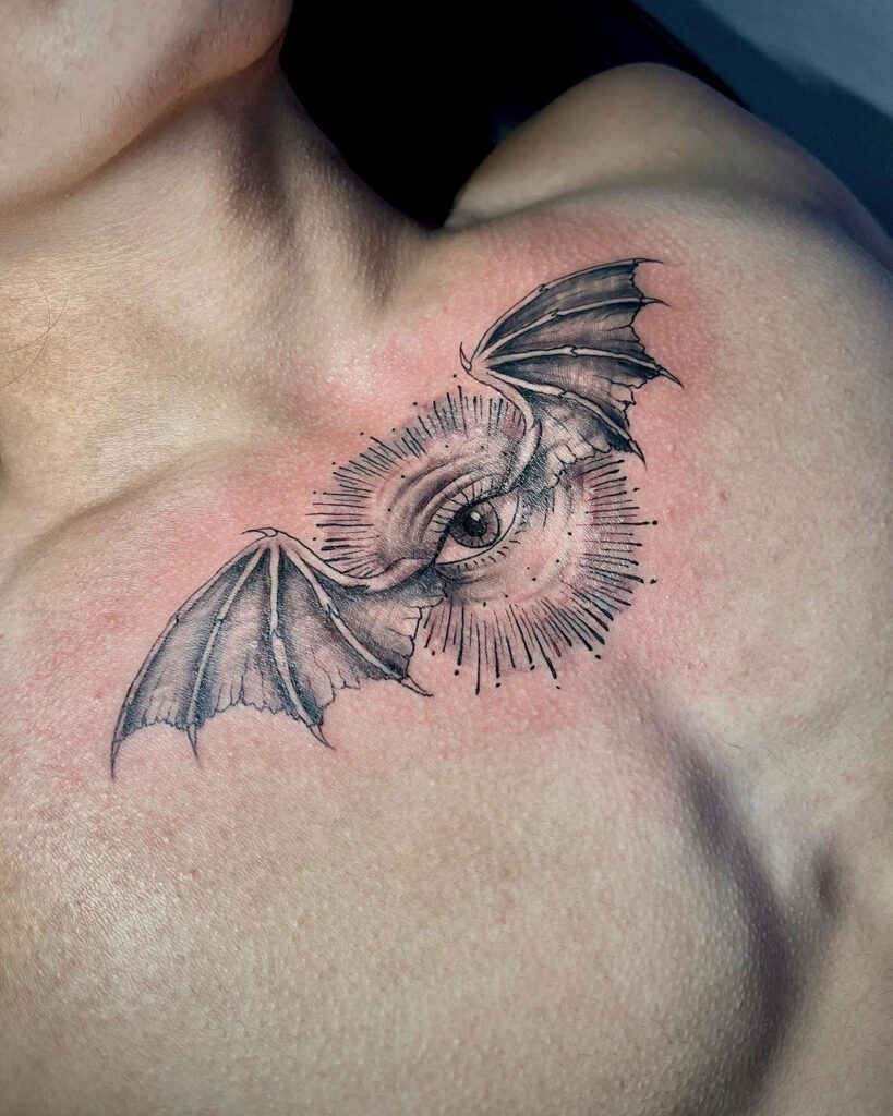 #battattoo #tattoo #bat #tattoos #tattooartist #blackwork #ink