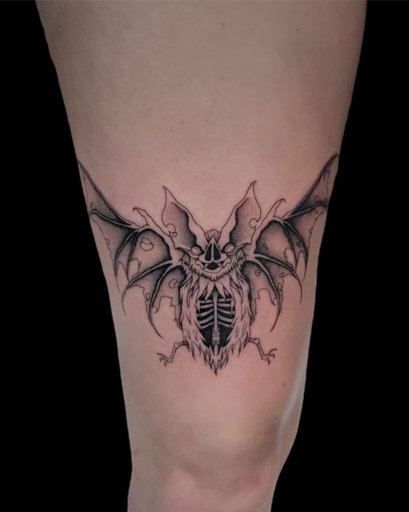 #battattoo #tattoo #bat #tattoos #tattooartist #blackwork #ink