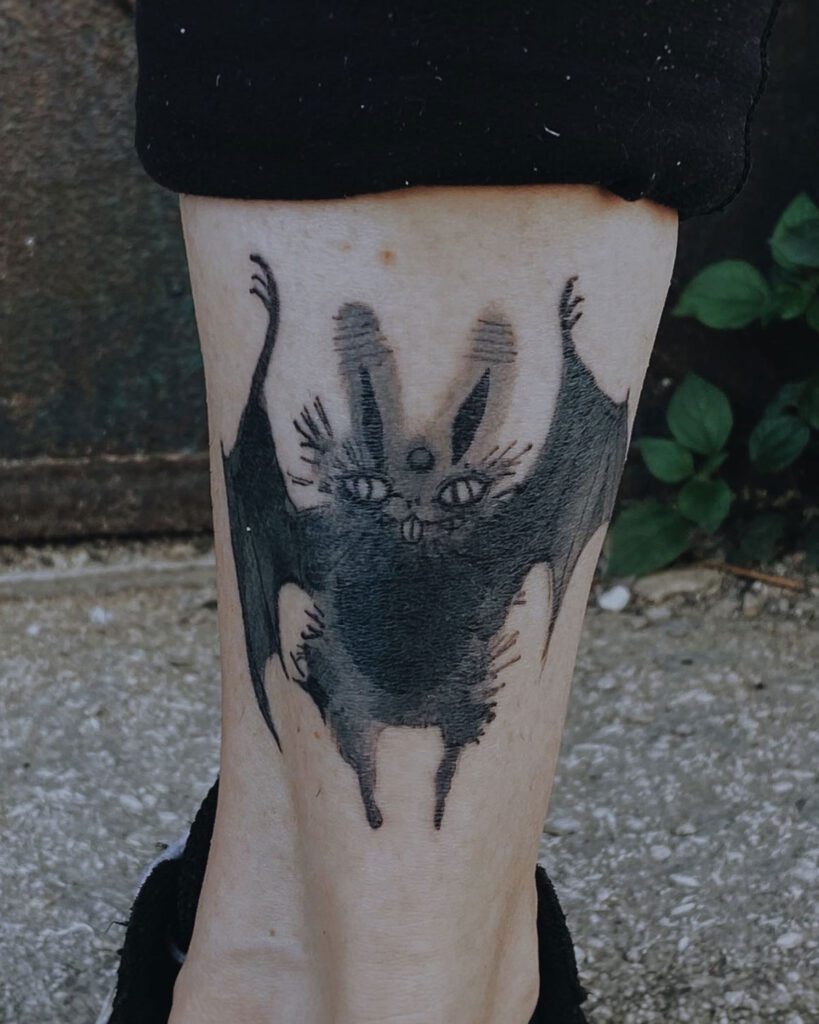 #battattoo #tattoo #bat #tattoos #tattooartist #blackwork #ink