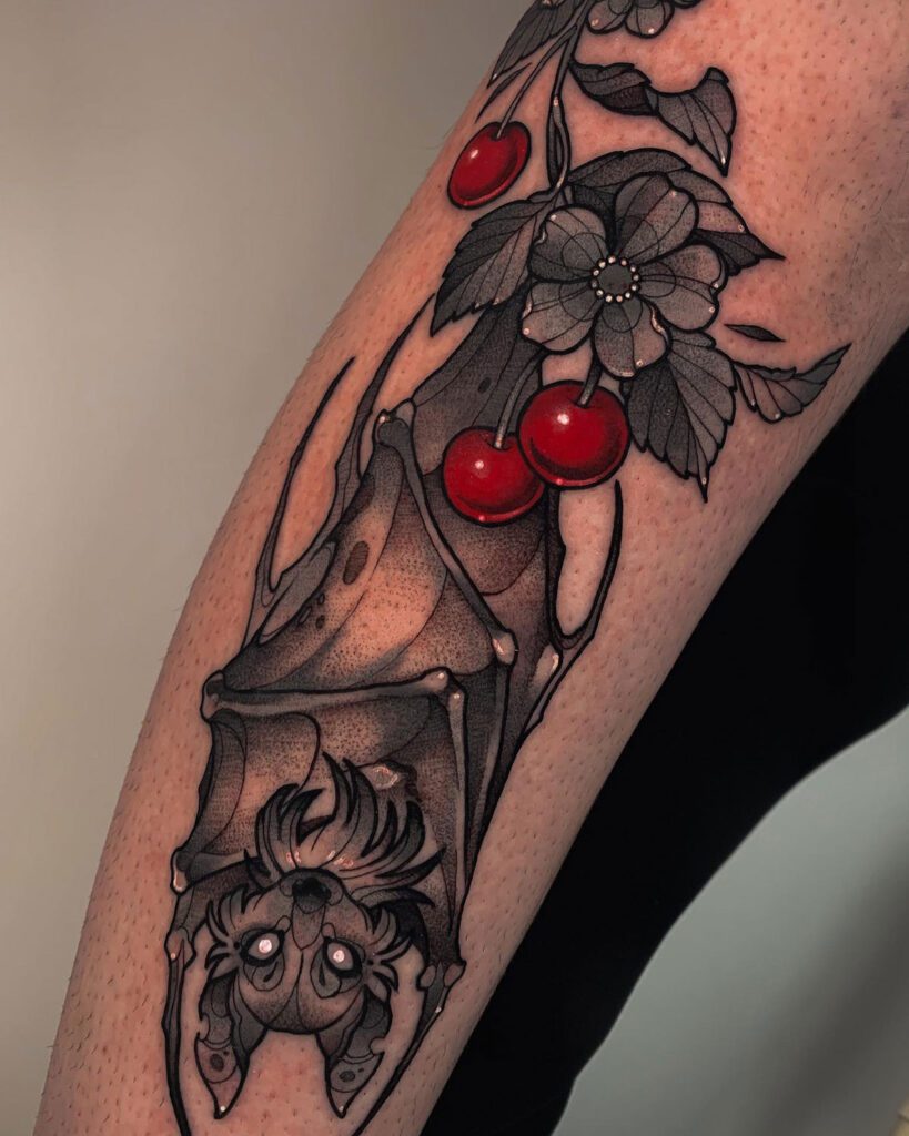 #battattoo #tattoo #bat #tattoos #tattooartist #blackwork #ink