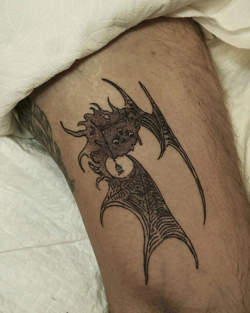 #battattoo #tattoo #bat #tattoos #tattooartist #blackwork #ink
