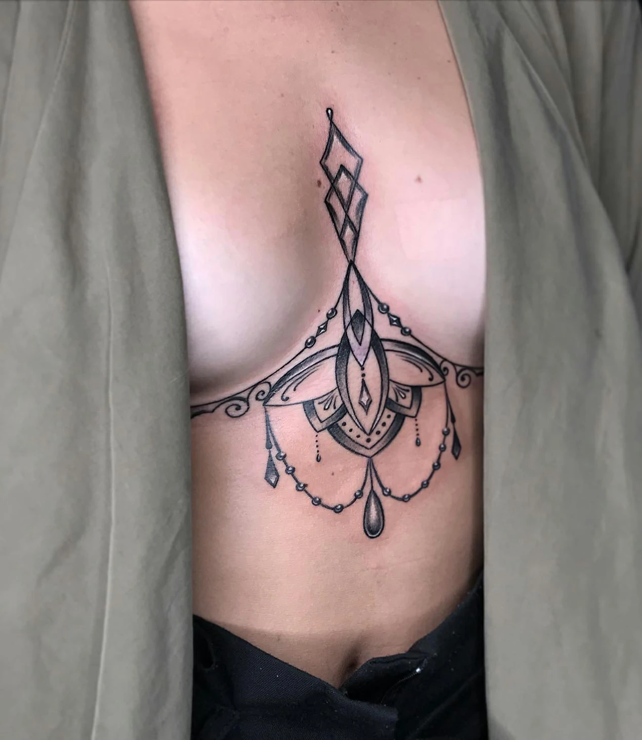 Sternum Tattoo