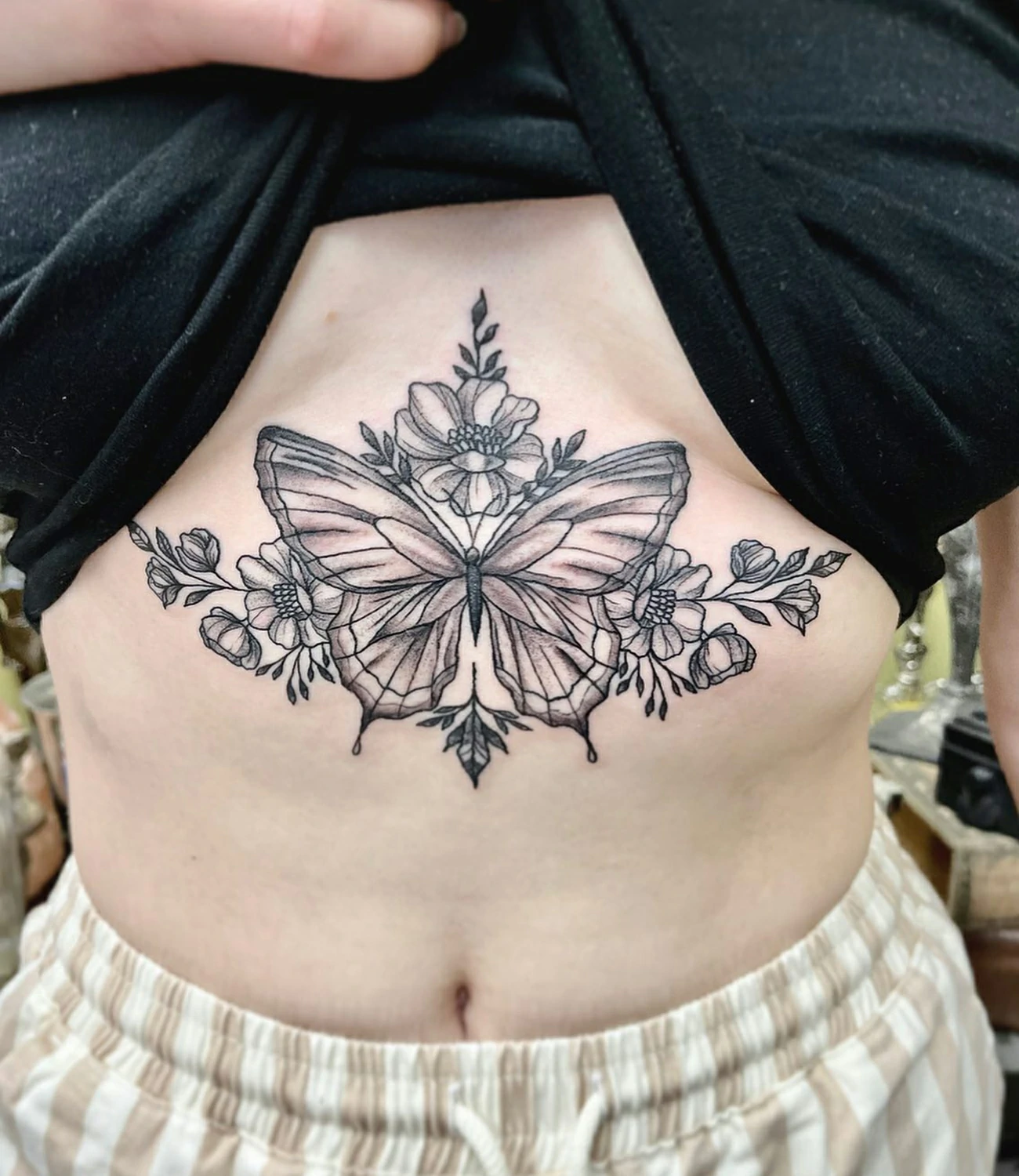 Sternum Tattoo