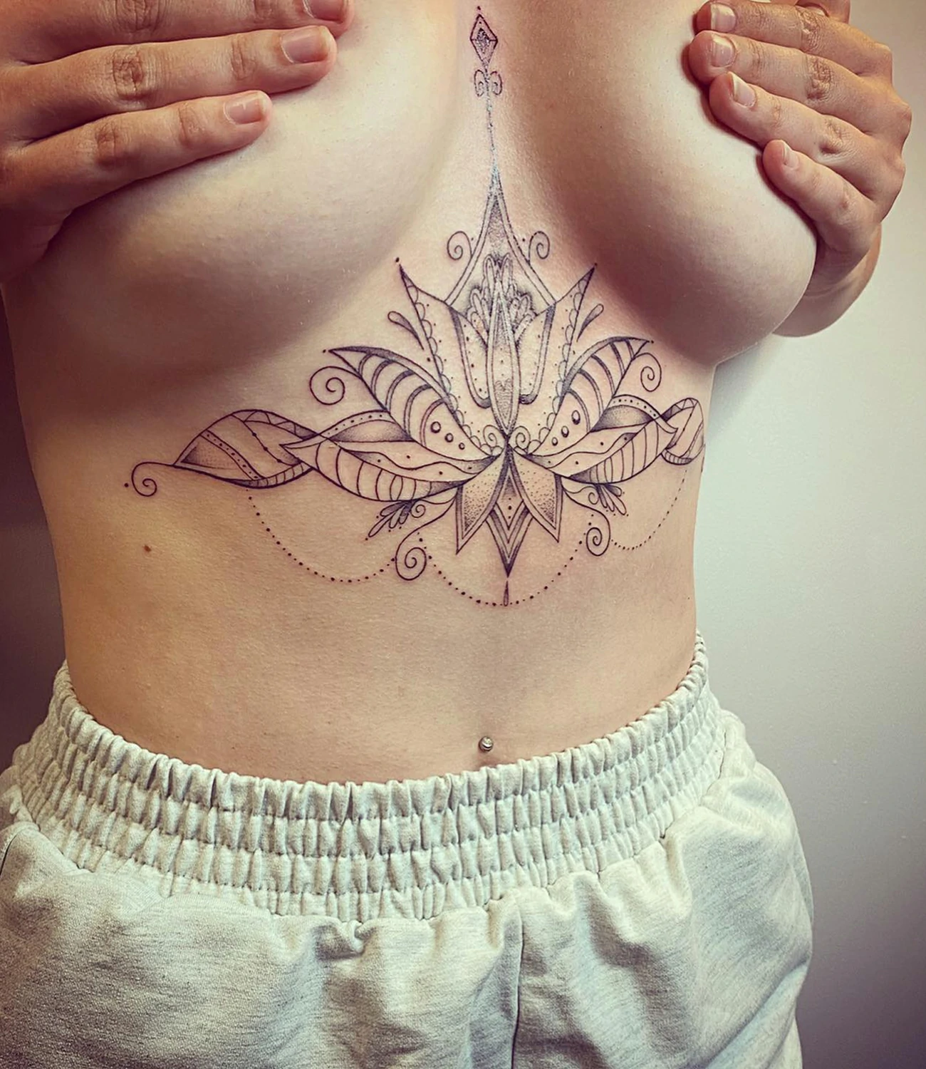 Sternum Tattoo