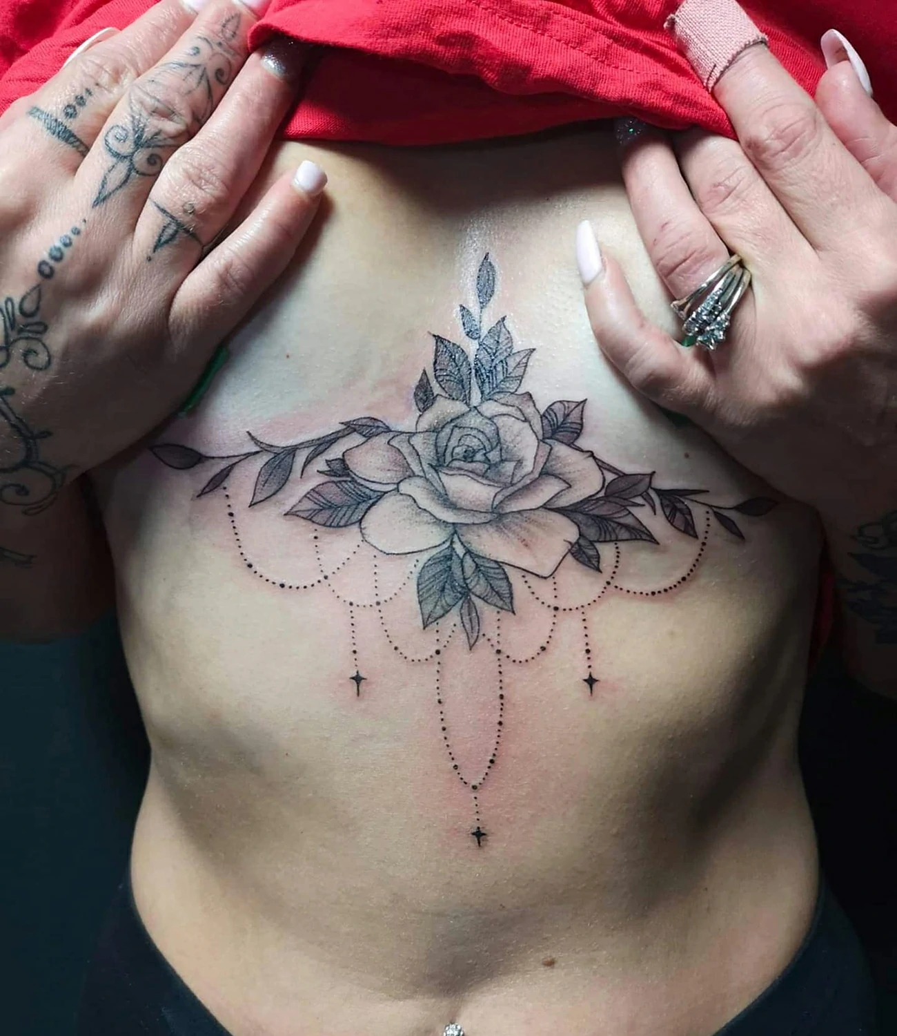 Sternum Tattoo