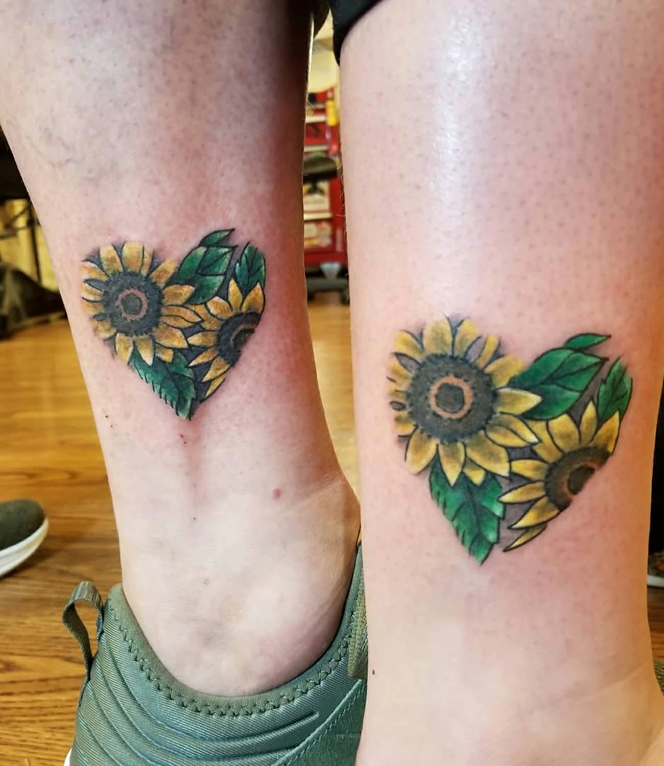 sunflower tattoo