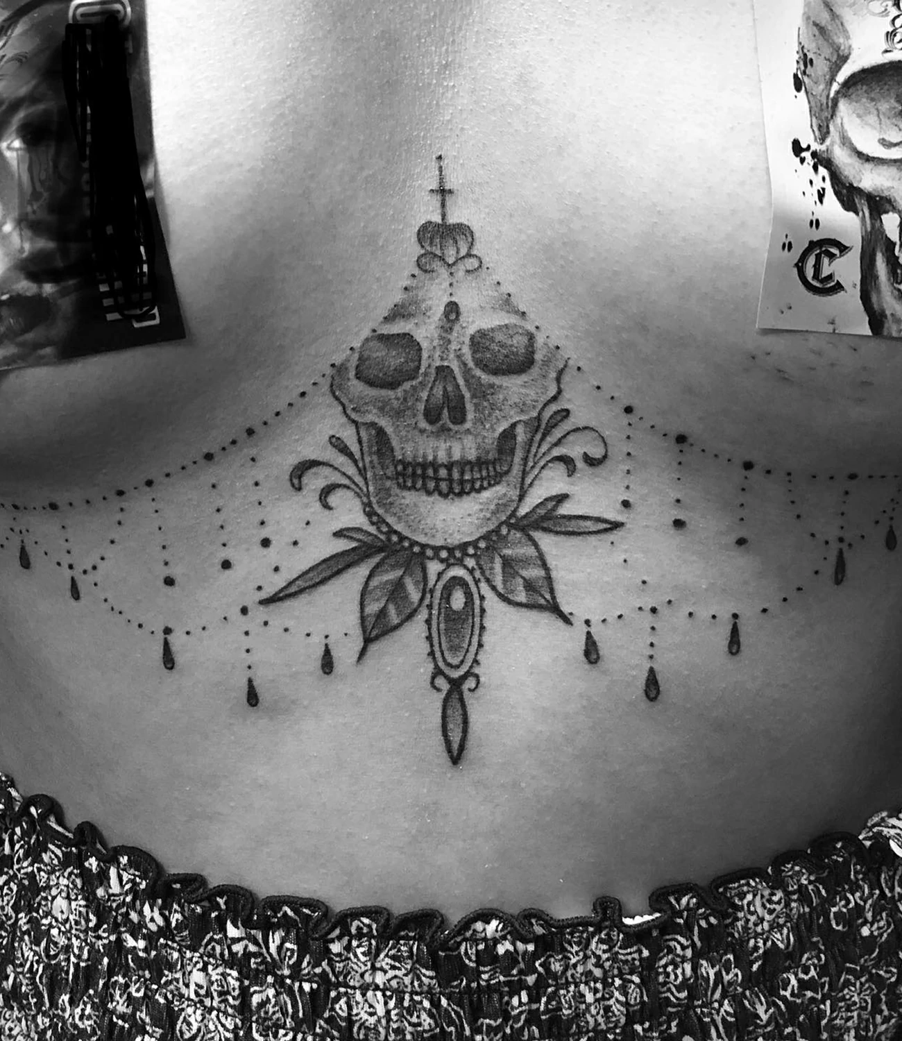 Sternum Tattoo