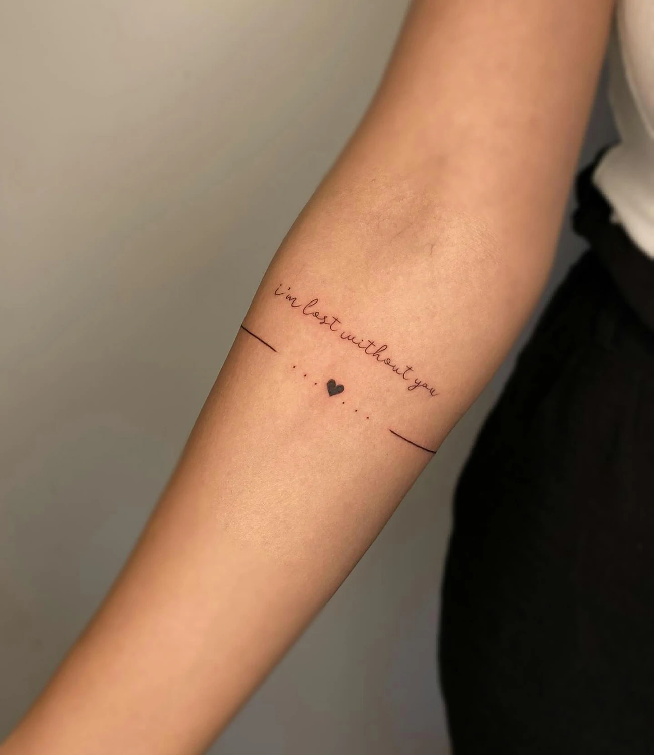 Heart Symbol Tattoo