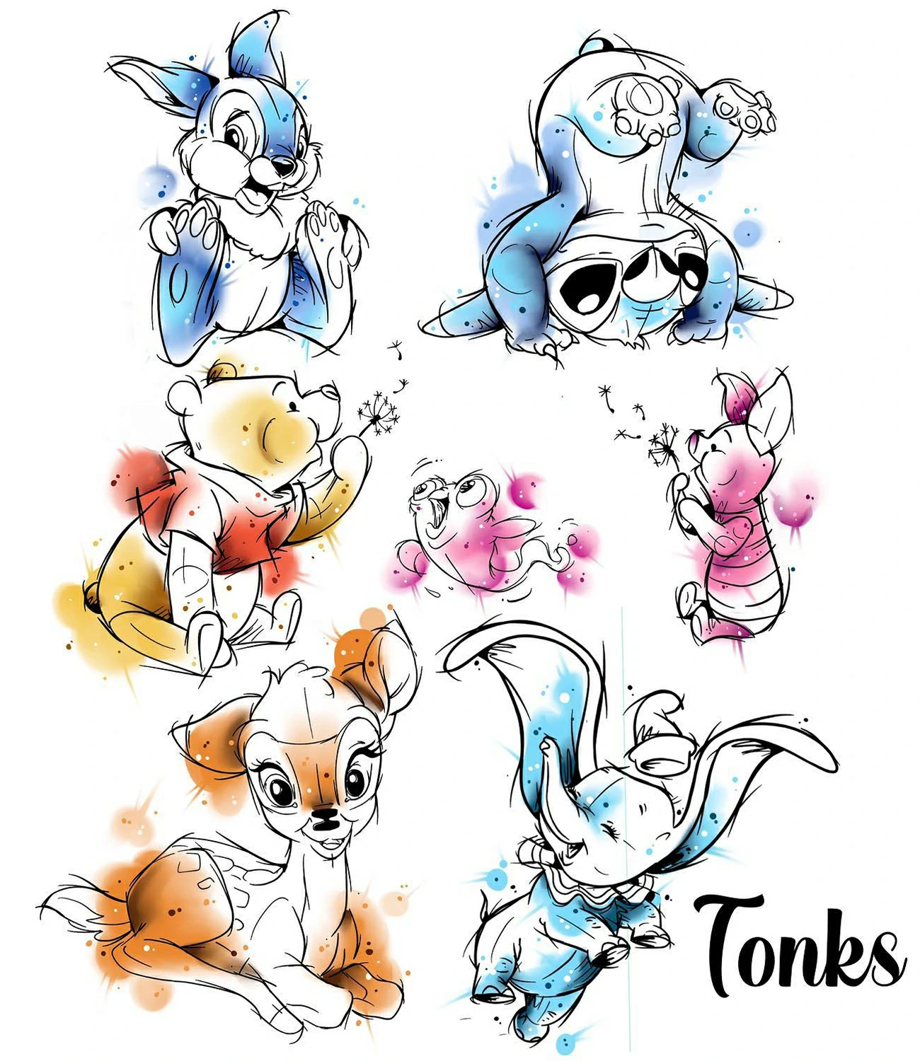 Disney Flash Tattoo