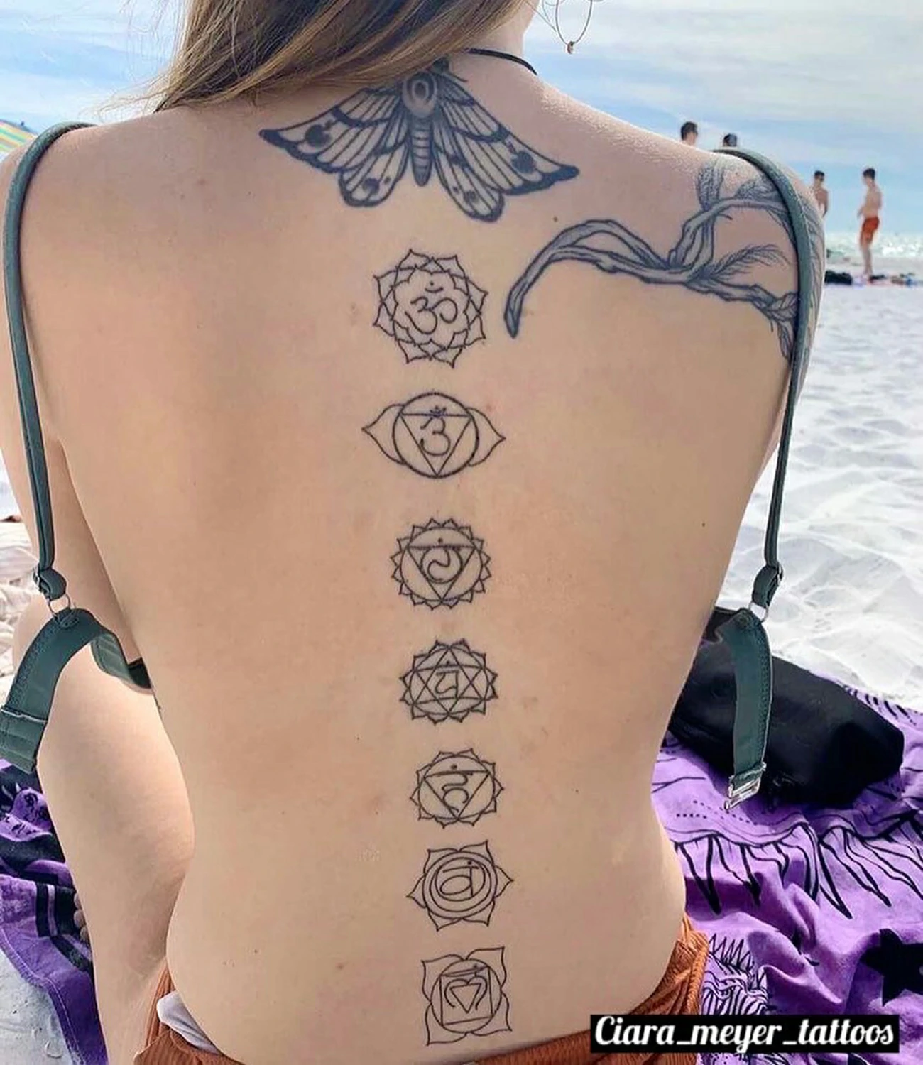 spine tattoos