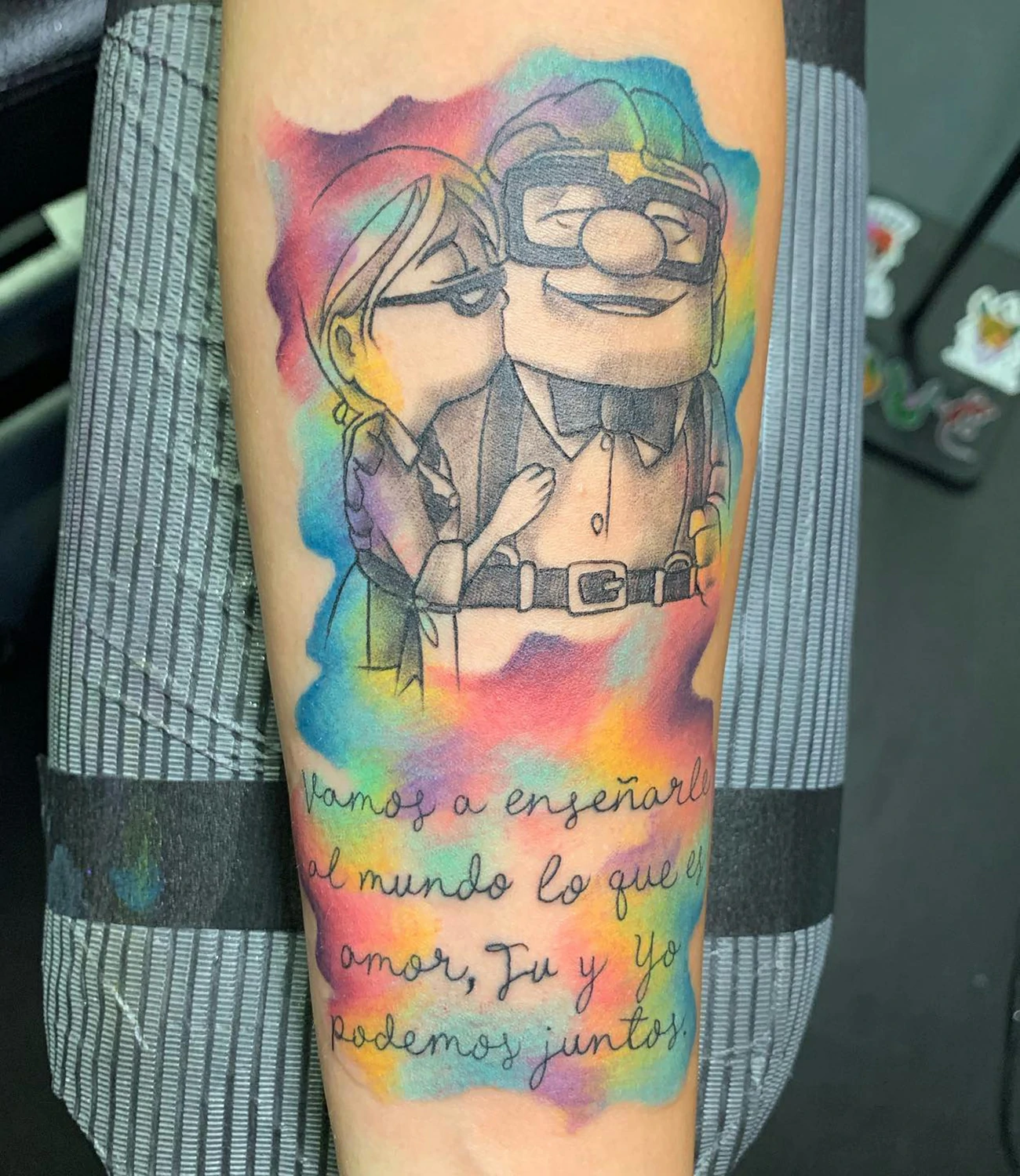 Disney Up Tattoo