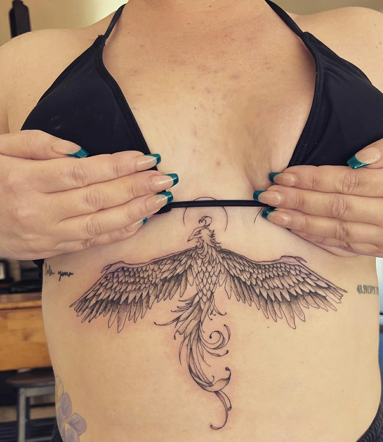 Sternum Tattoo