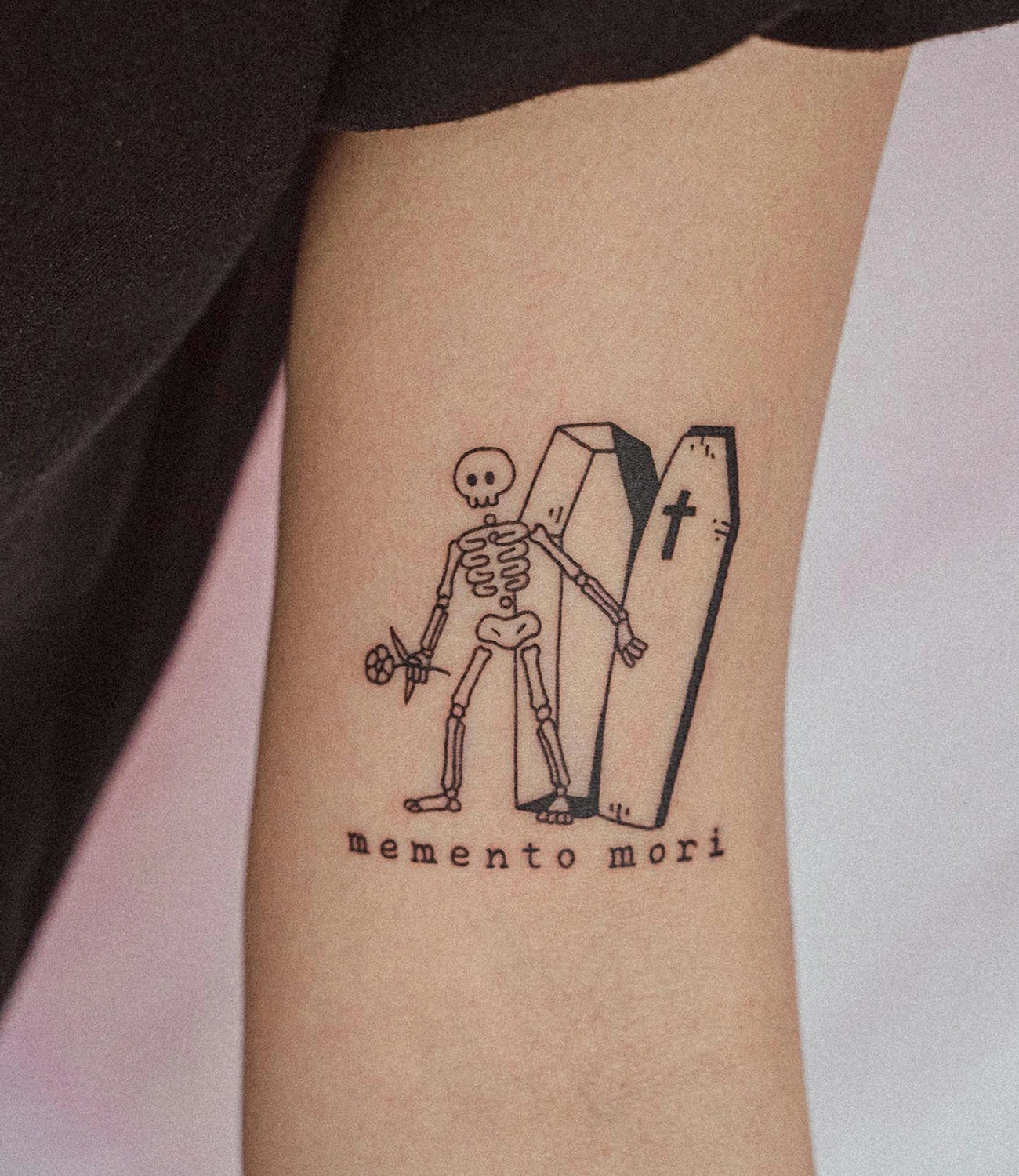 Memento Mori Stoicism Tattoo