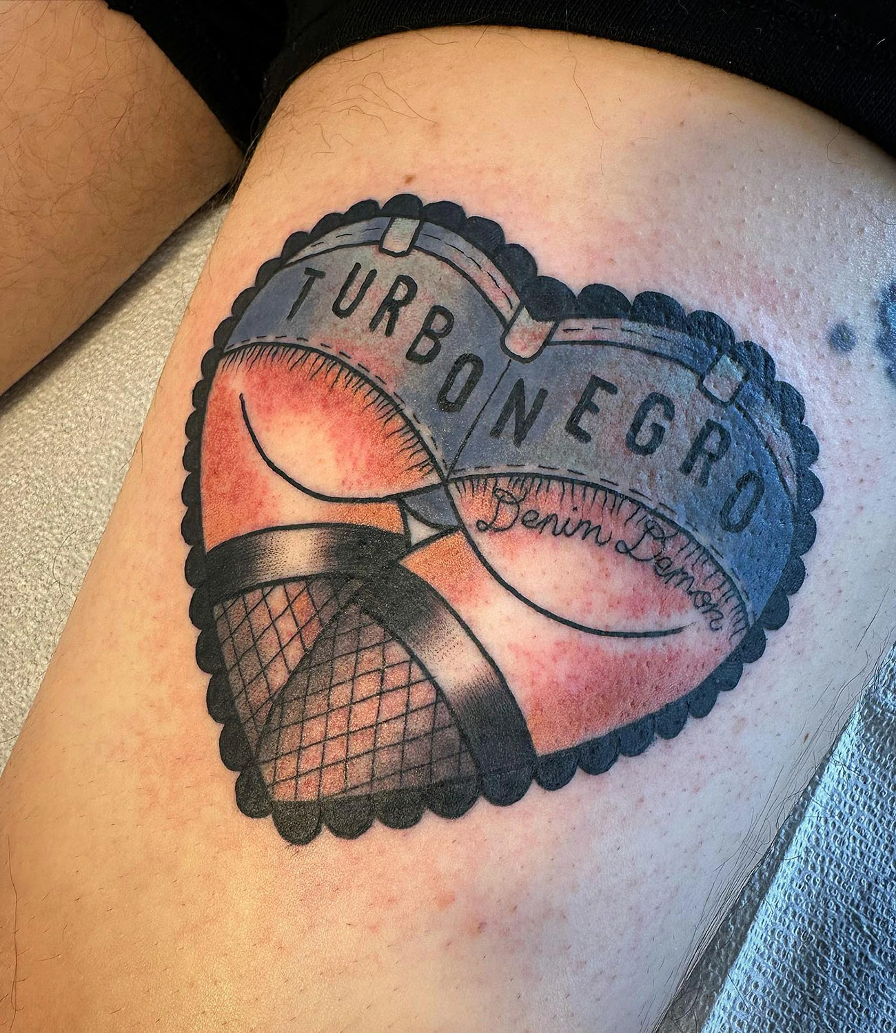 Heart Butt Tattoo
