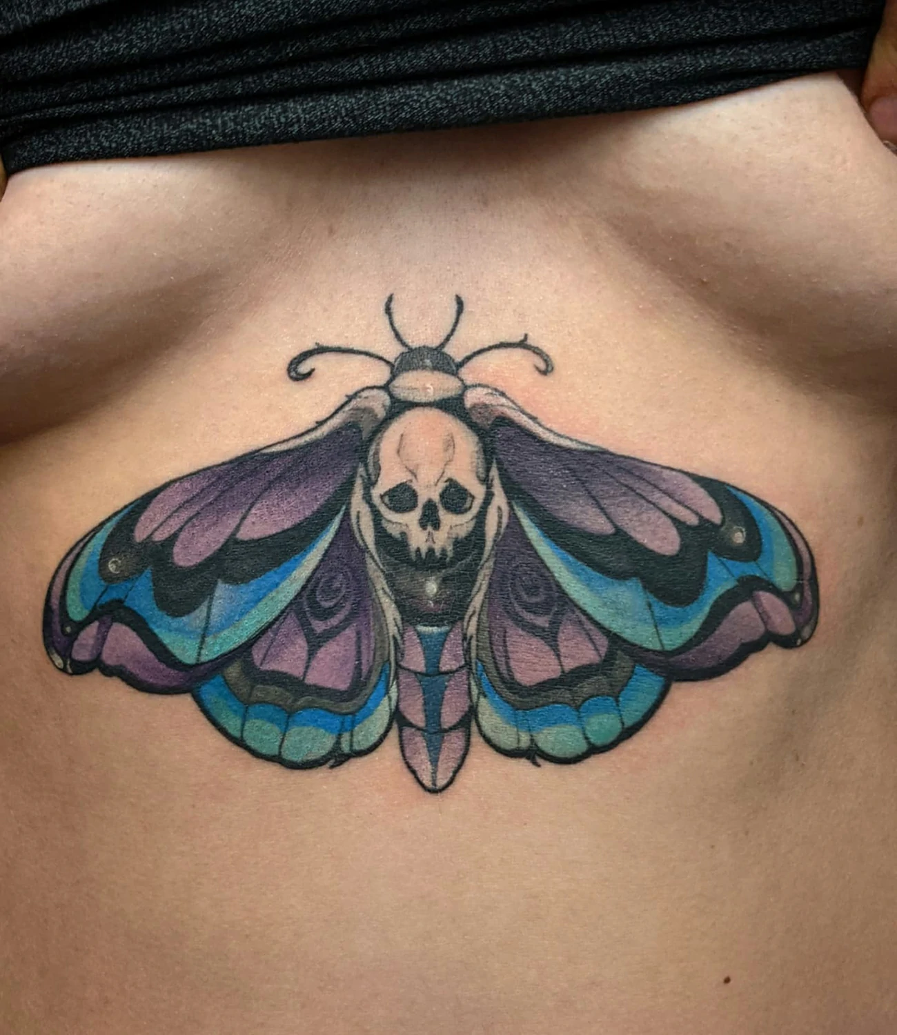 Sternum Tattoo