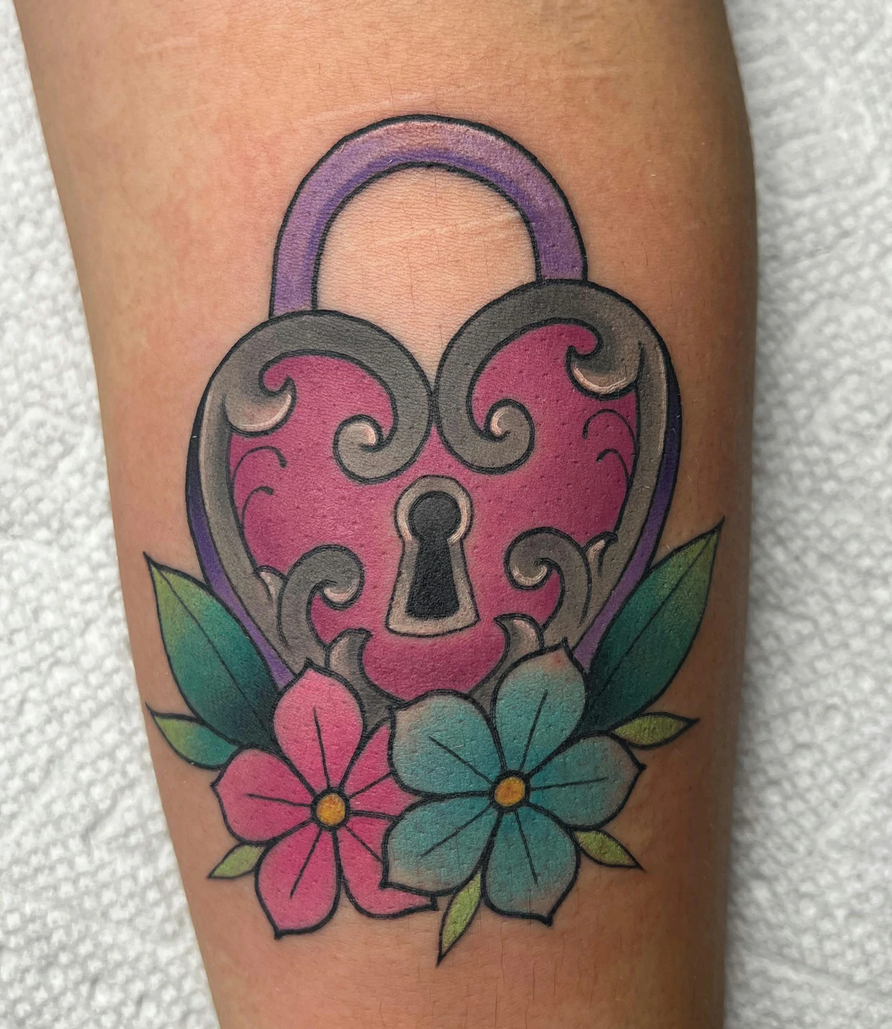 Heart Locket Tattoo