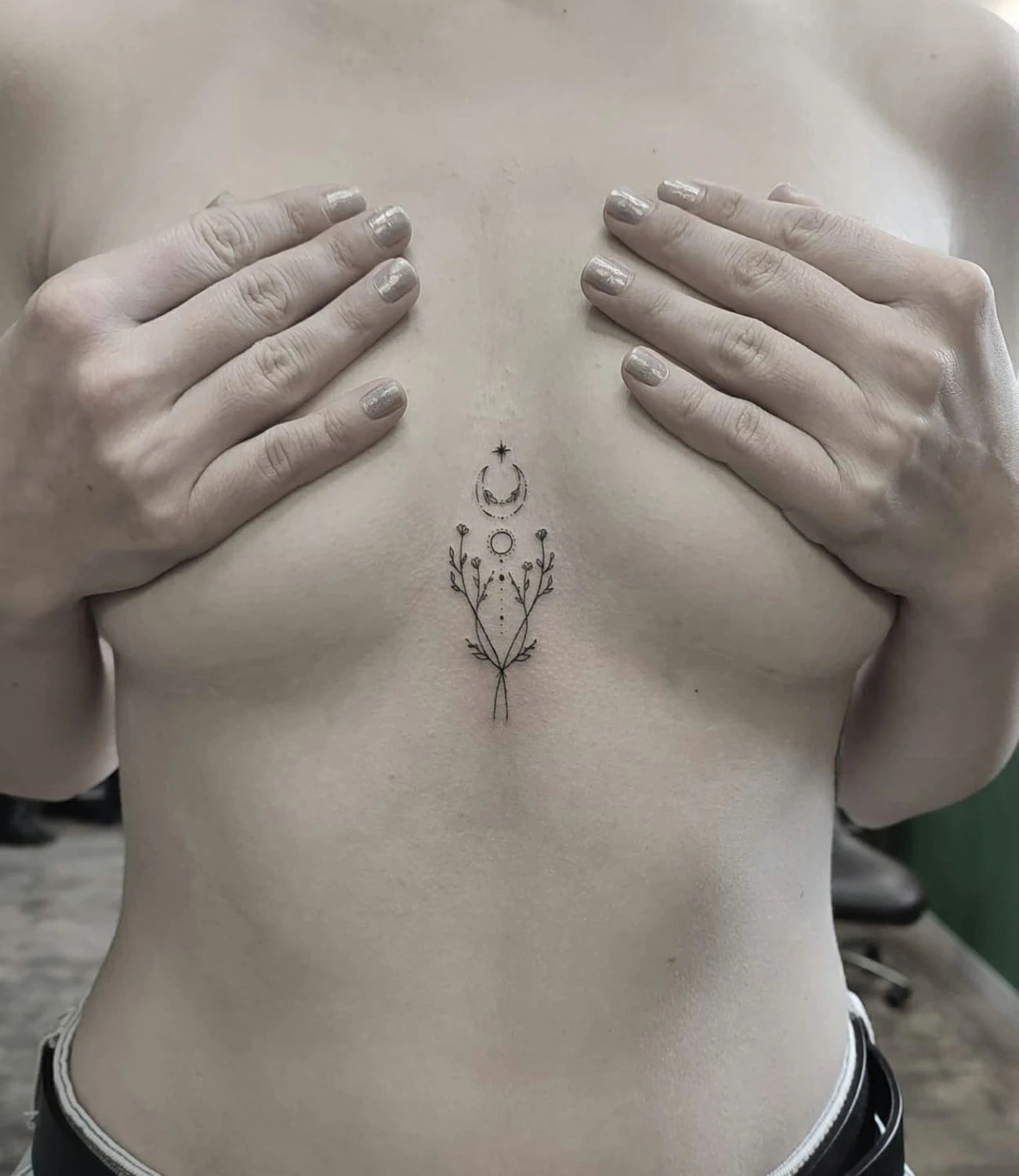 Sternum Tattoo