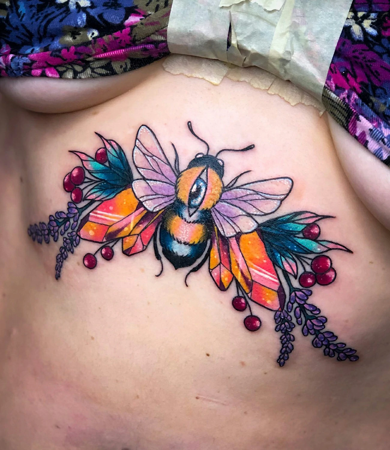 Sternum Tattoo