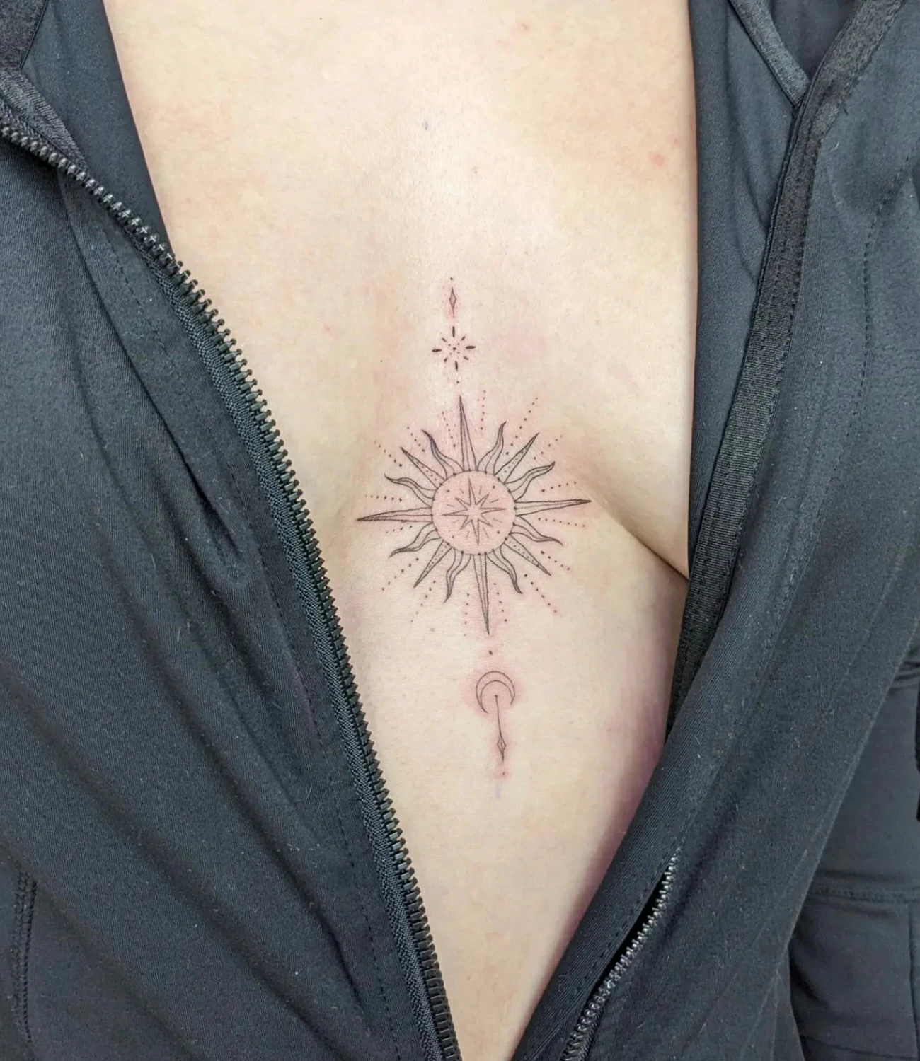 Sternum Tattoo