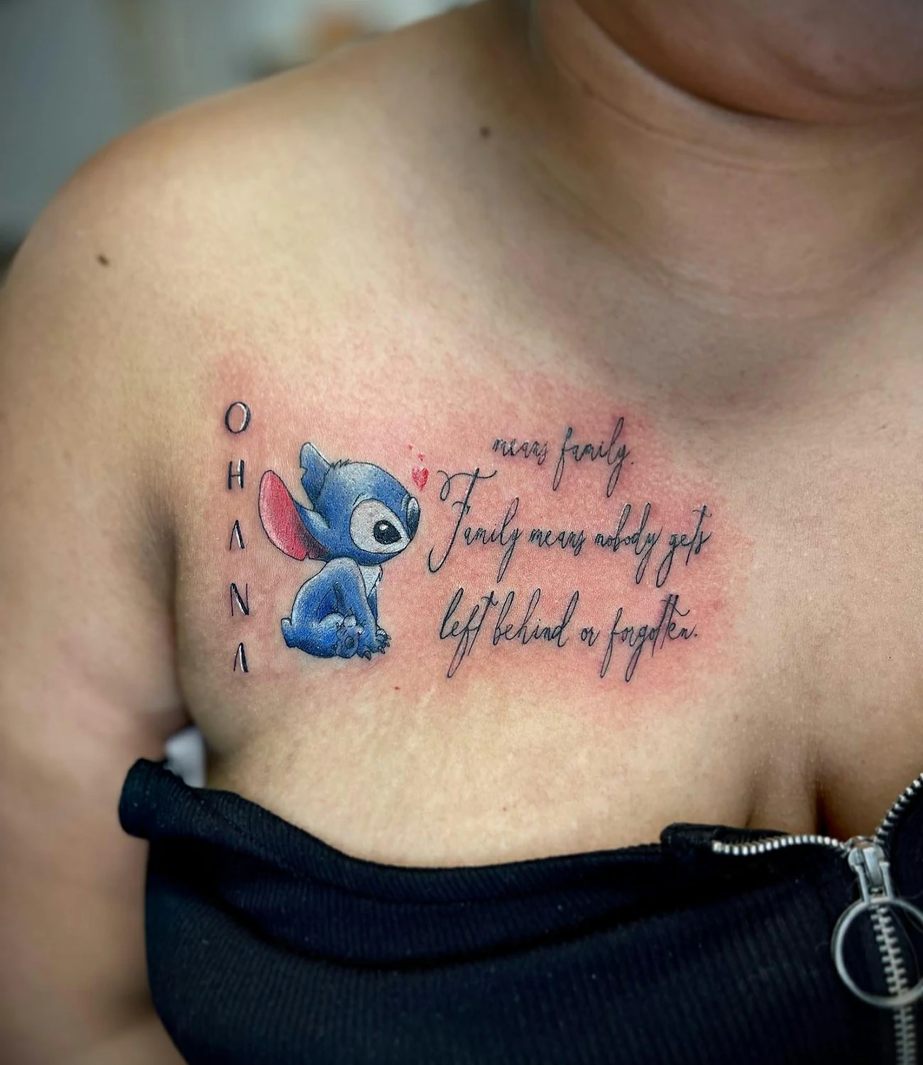 Disney Stitch Tattoo