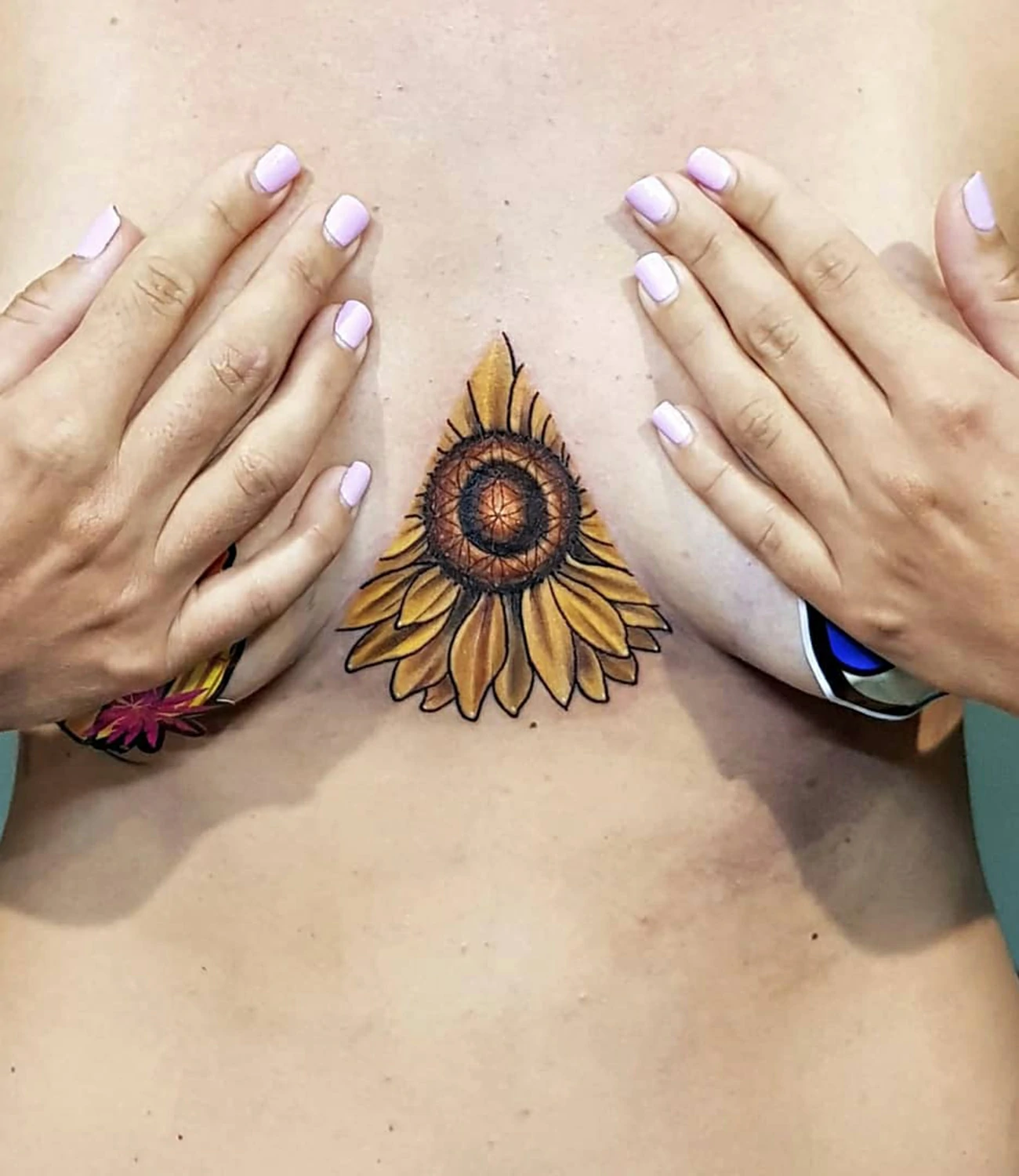 Sternum Tattoo