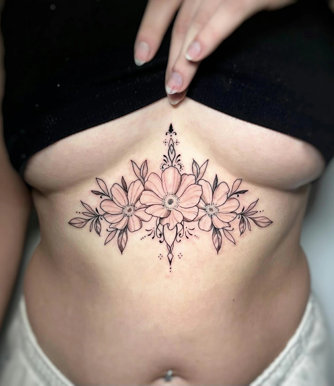 Sternum Tattoo