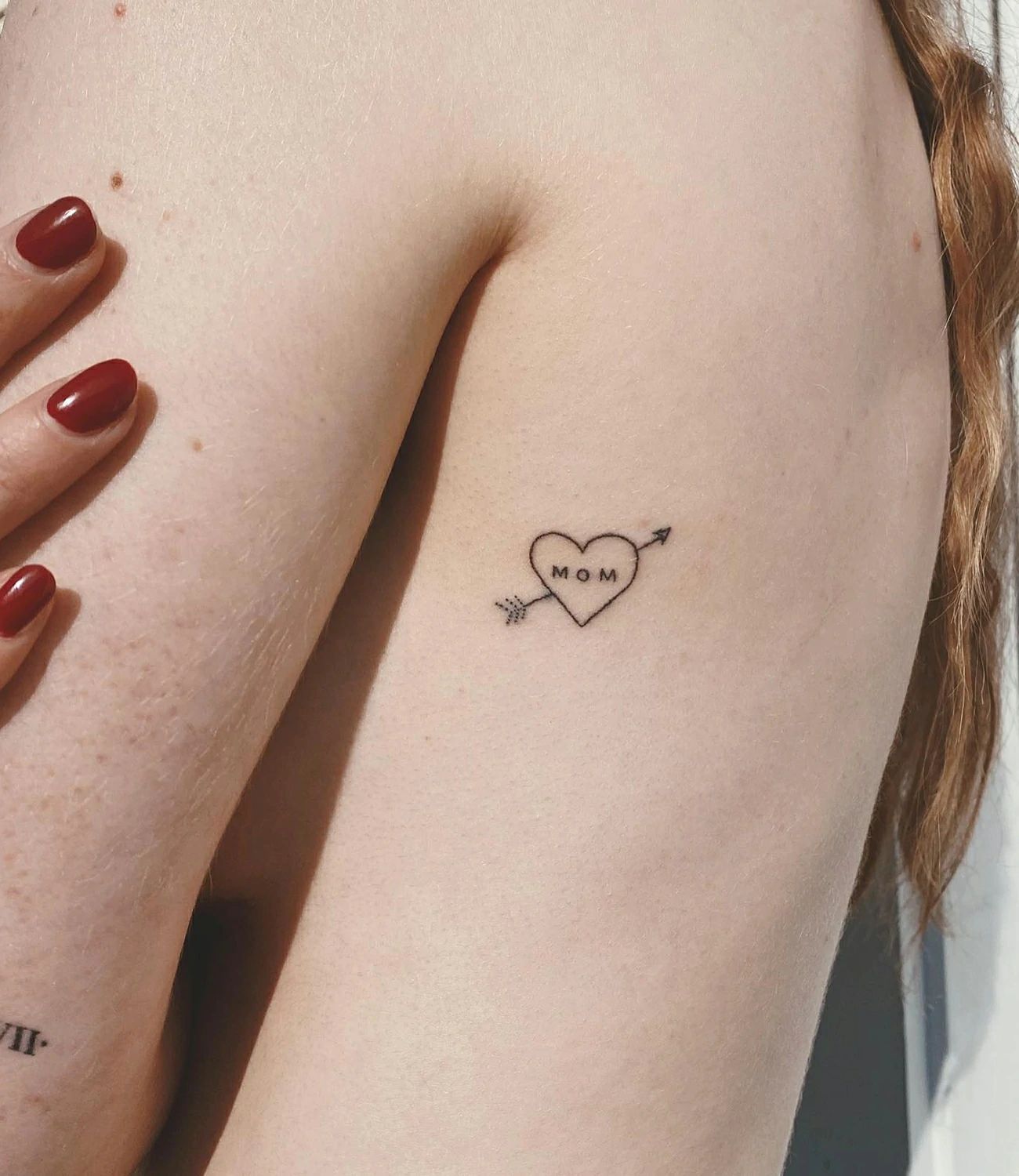 Mom Heart Tattoo