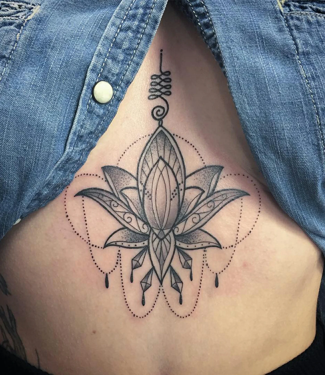 Sternum Tattoo