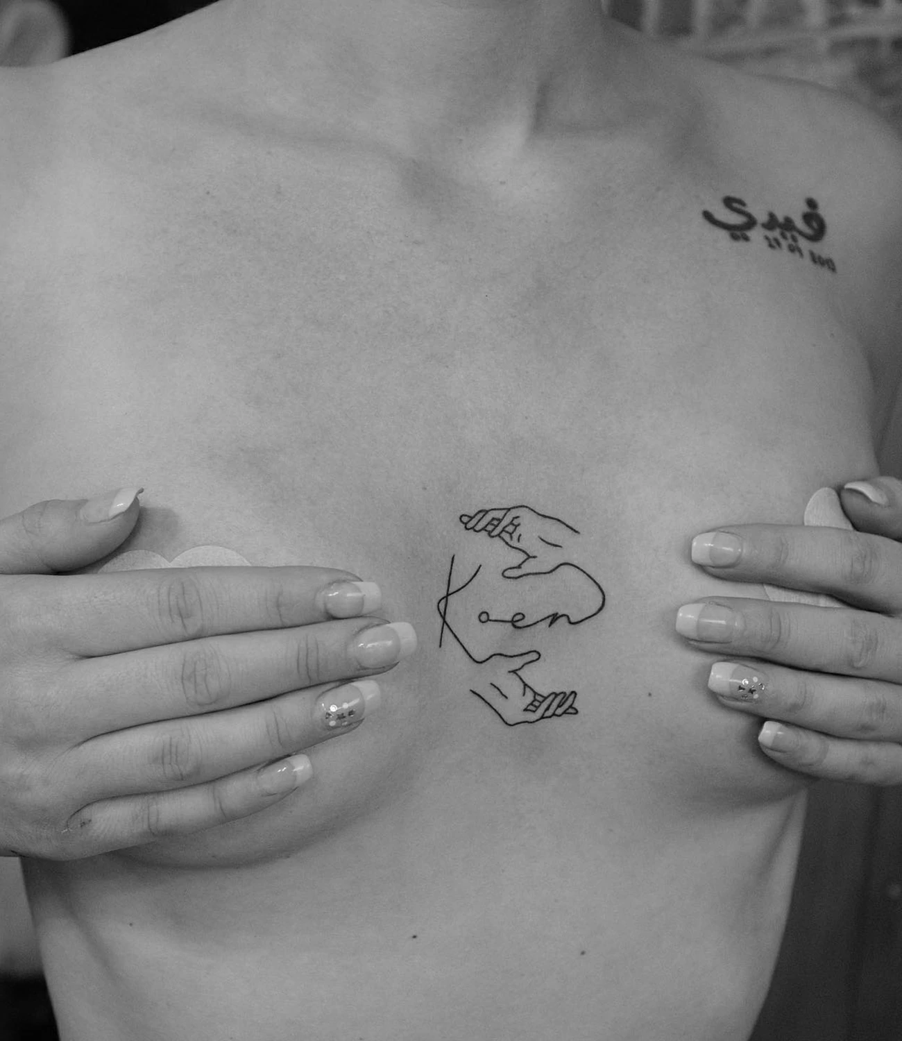 Sternum Tattoo