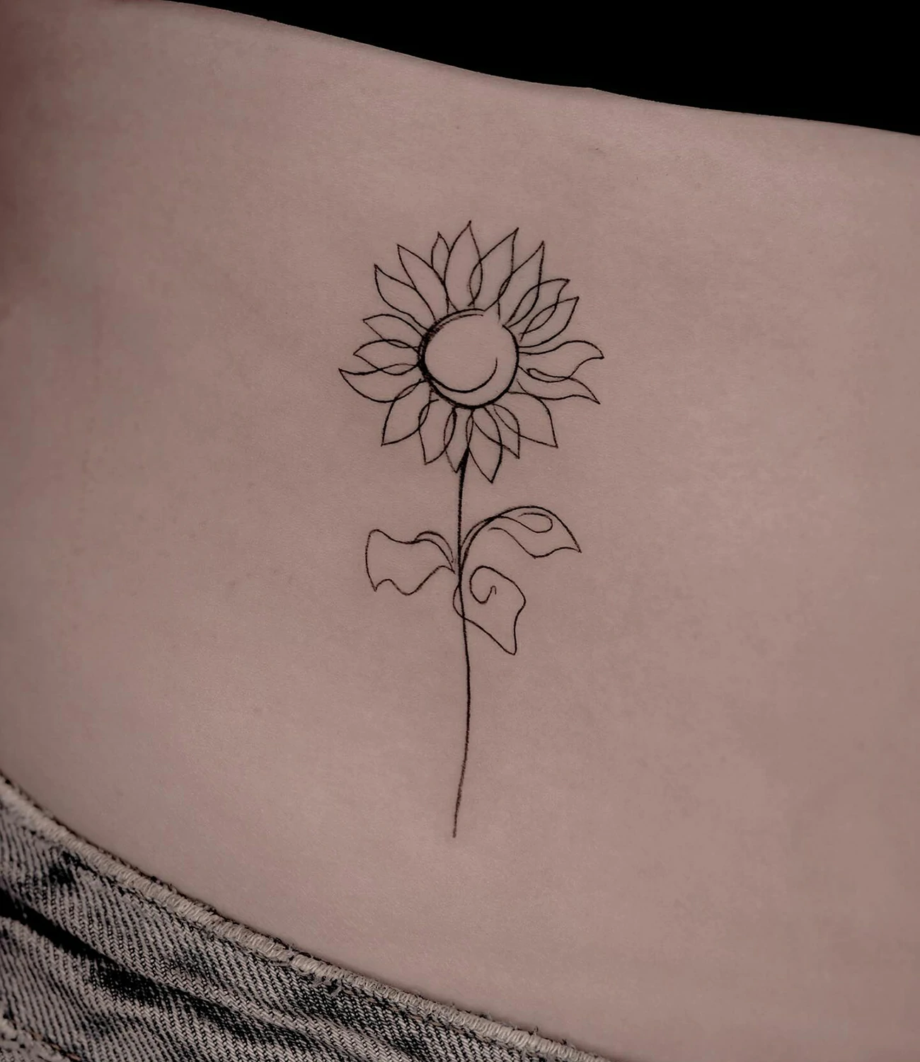 sunflower tattoo