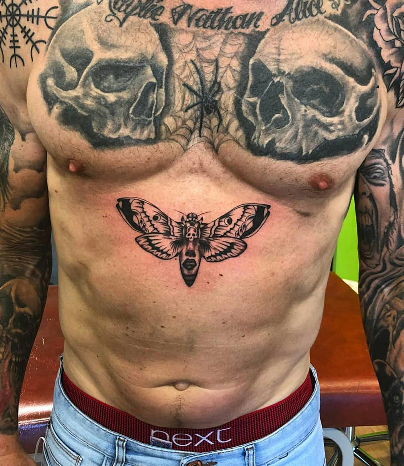 Sternum Tattoo