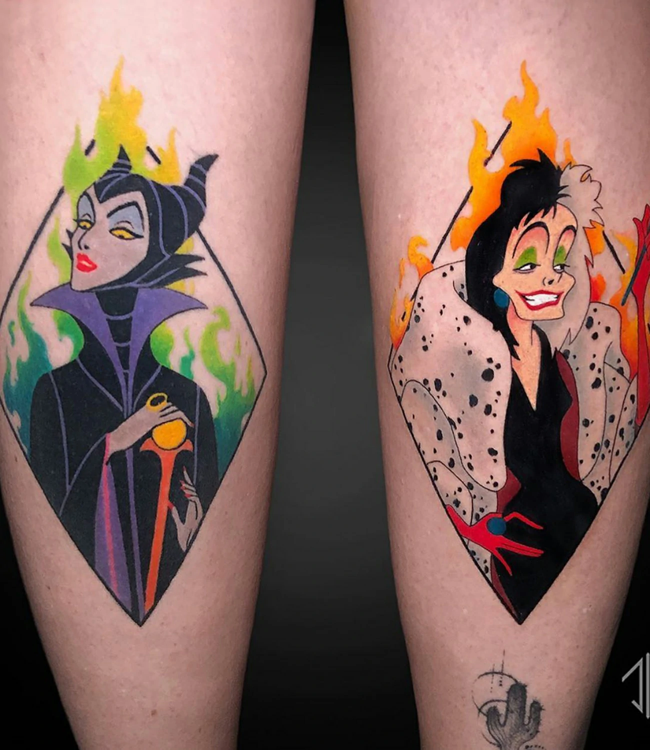 Disney Villains Tattoo