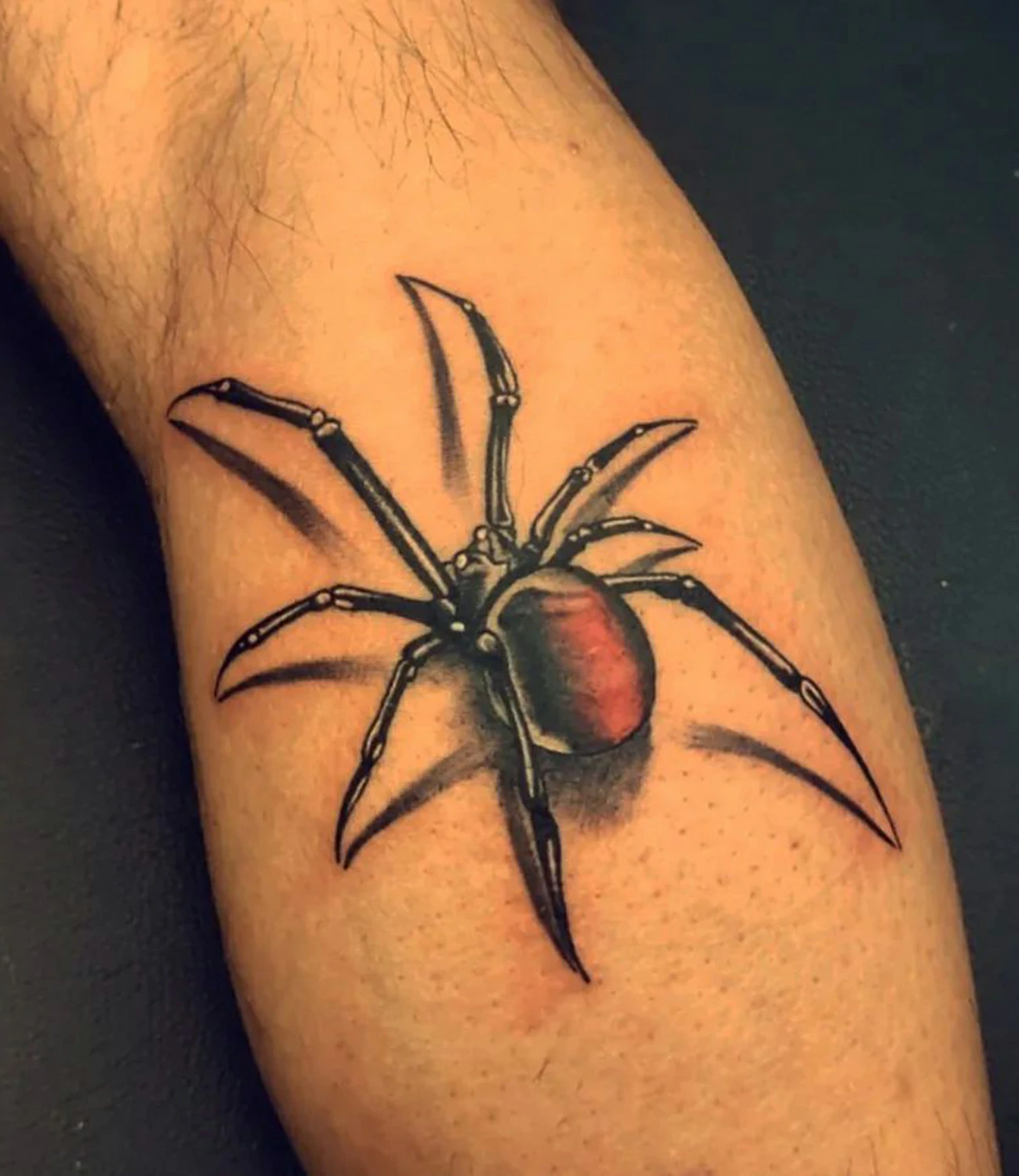 3d spider tattoo