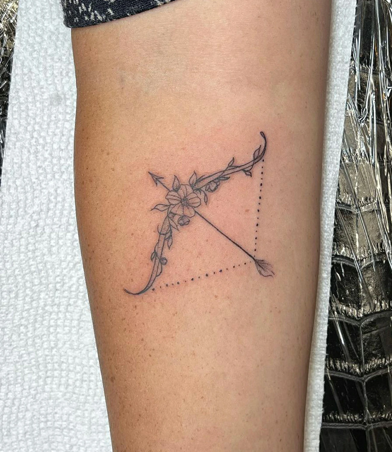 Bow and Arrow Tattoo