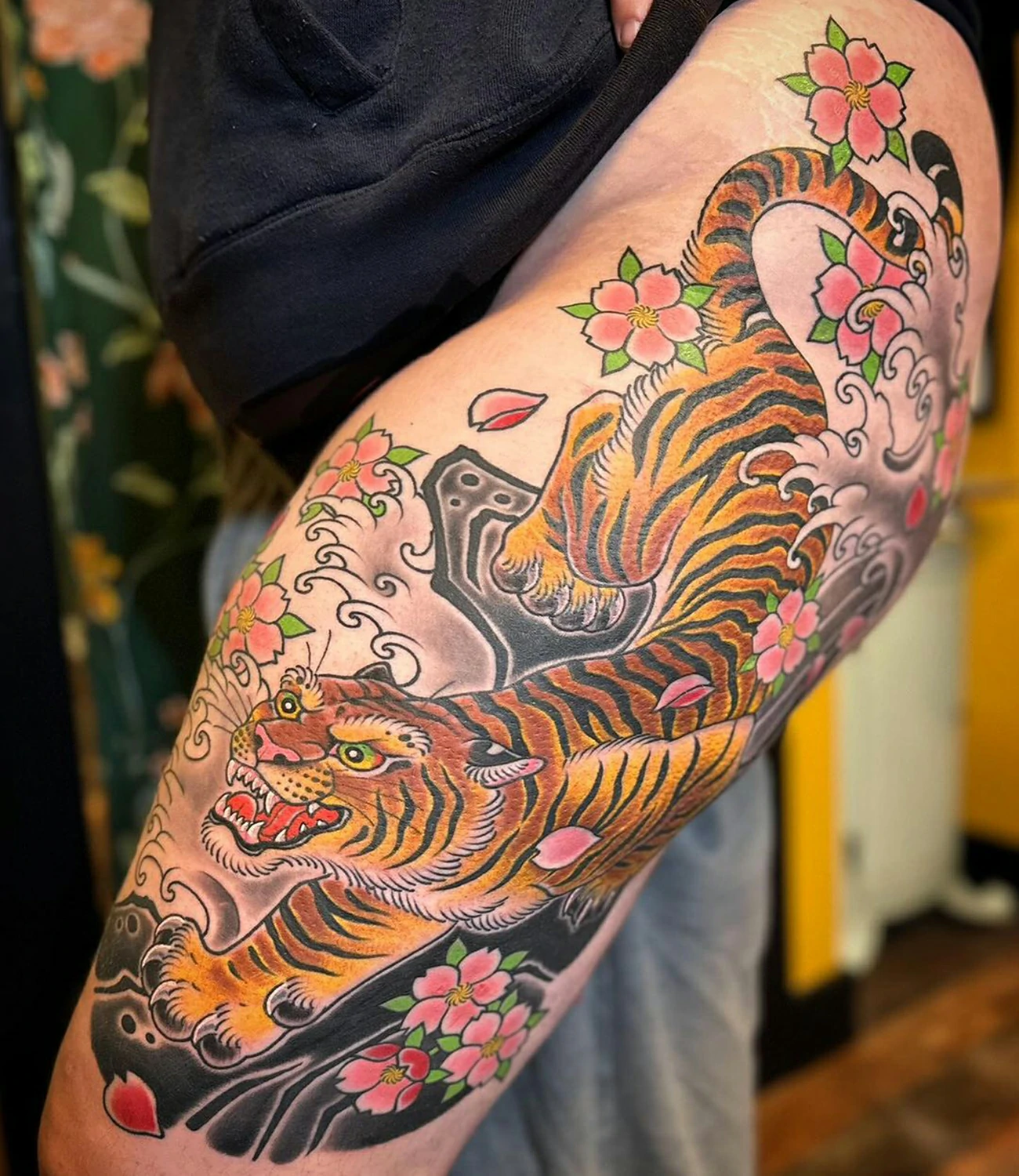 Japanese Tiger Tattoo