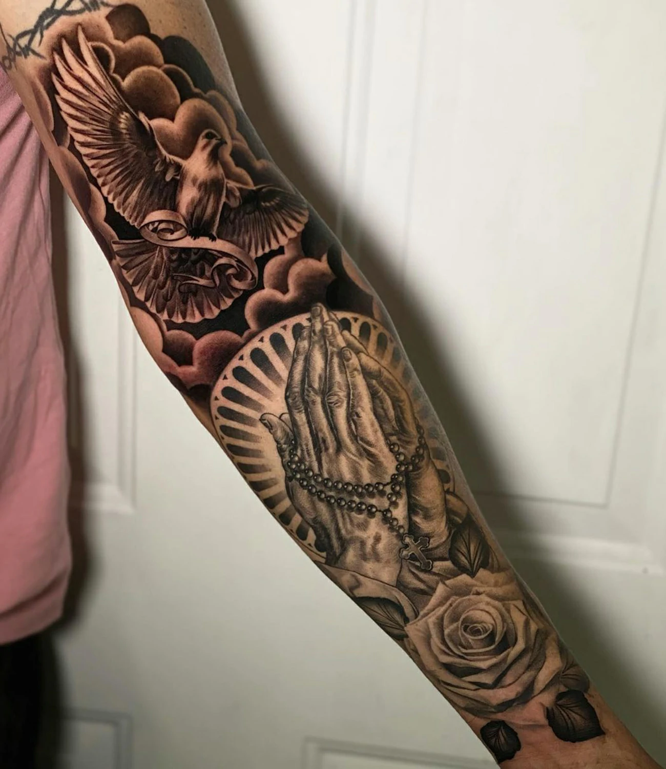 Dove Tattoo Sleeve