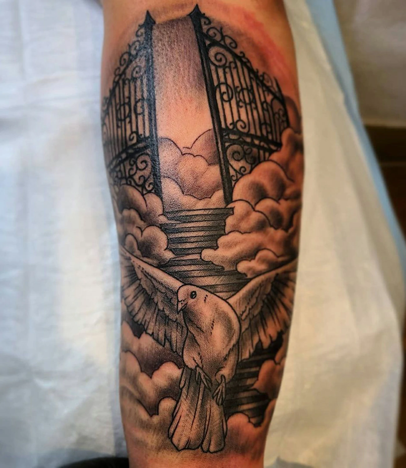 Heaven Dove Tattoos