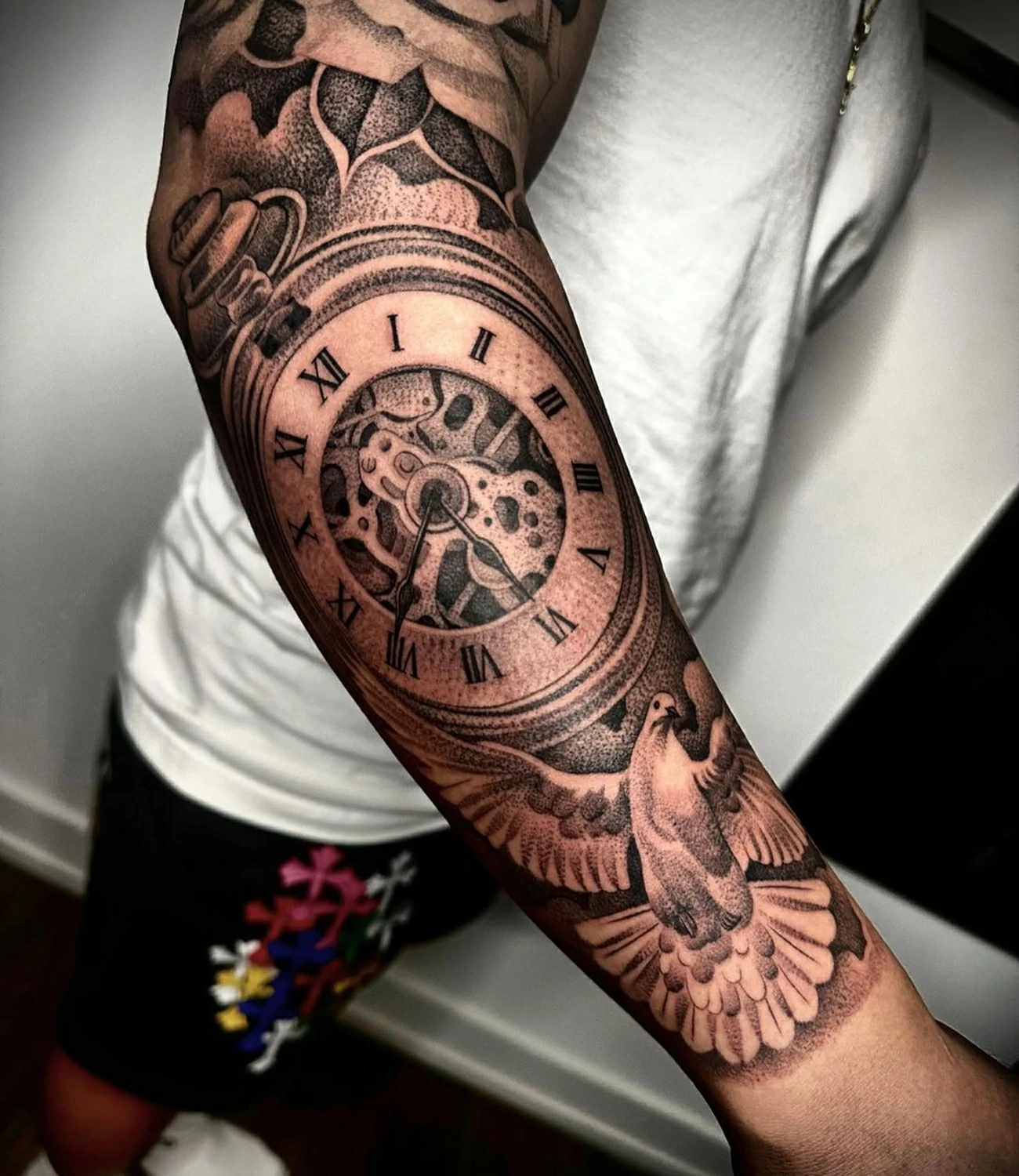 Dove Tattoo Forearm