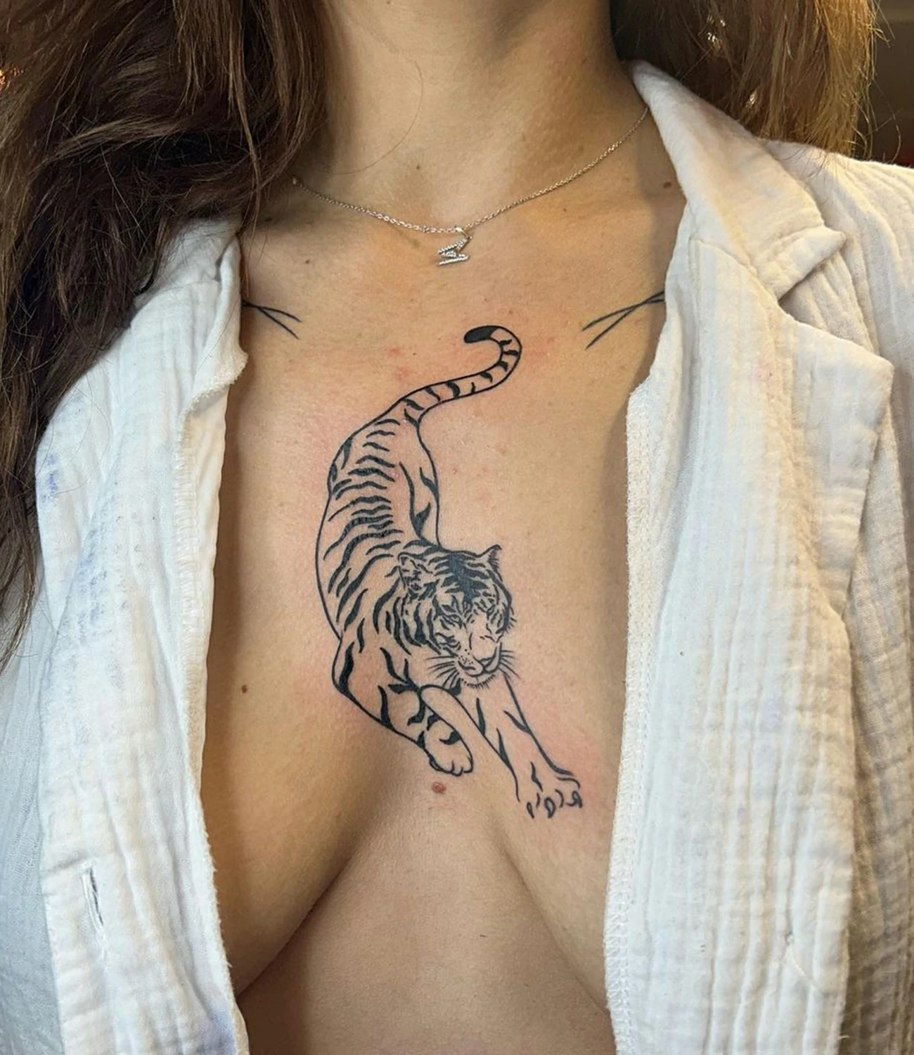 Tiger Stripes Tattoo