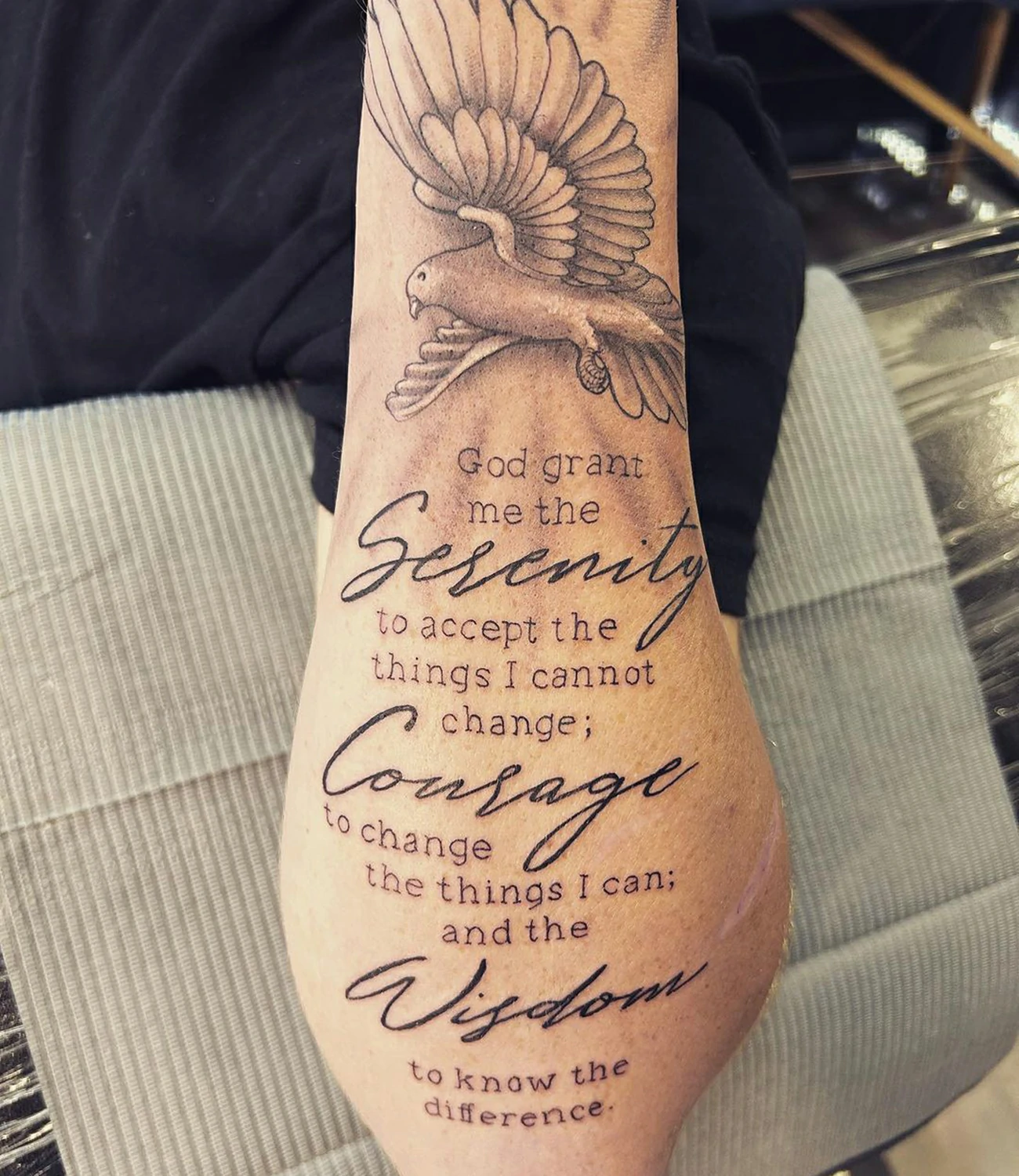 Holy Spirit Dove Tattoo
