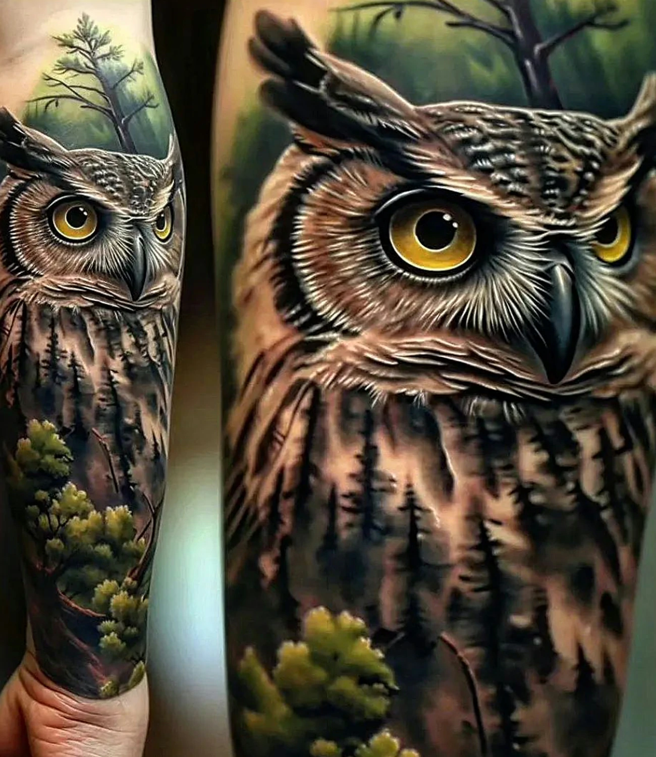 Owl Tattoos for Men