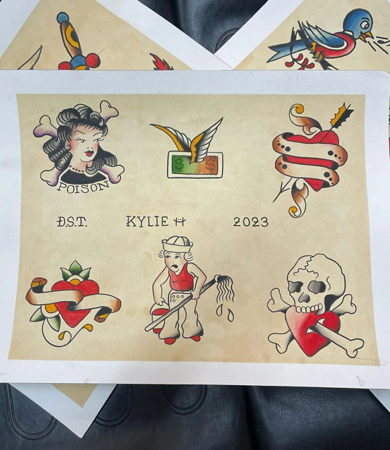Sailor Jerry Tattoo Flash