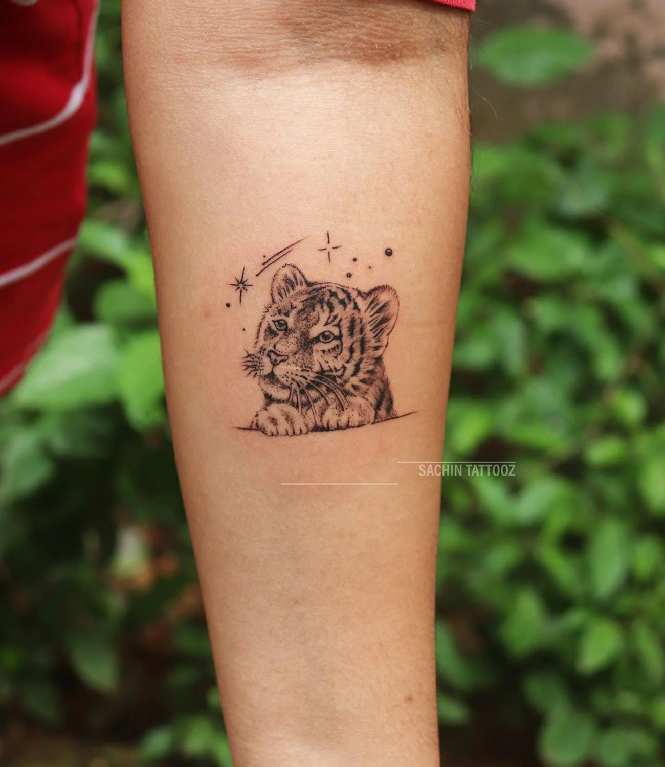 Simple Tiger Tattoo