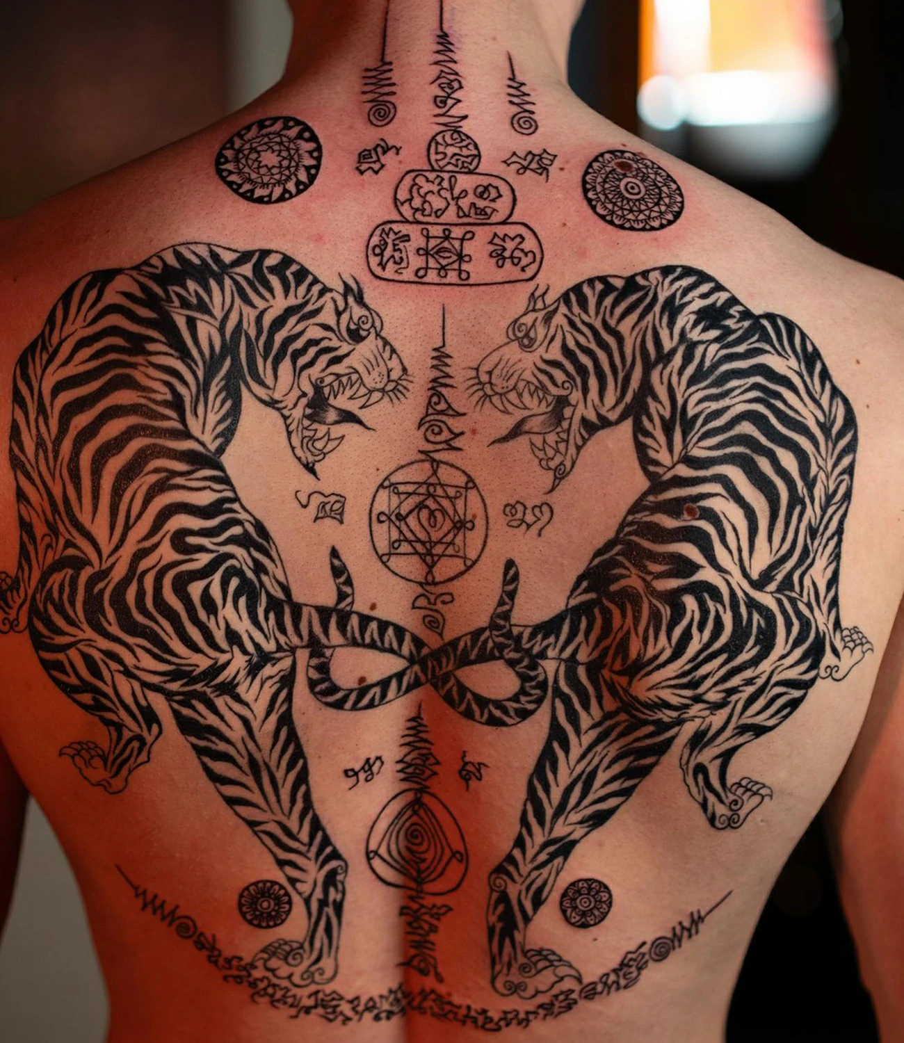 Twin Tiger Tattoo