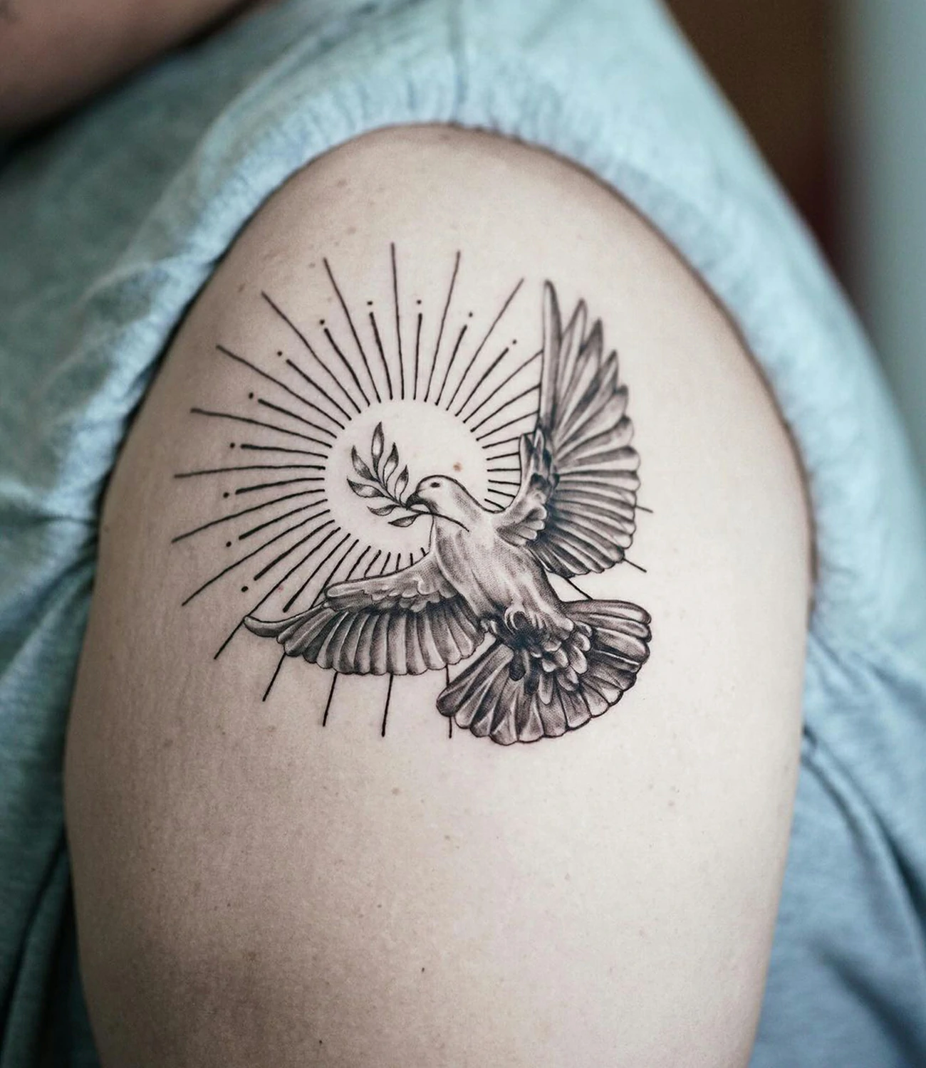 Peace Dove Tattoo