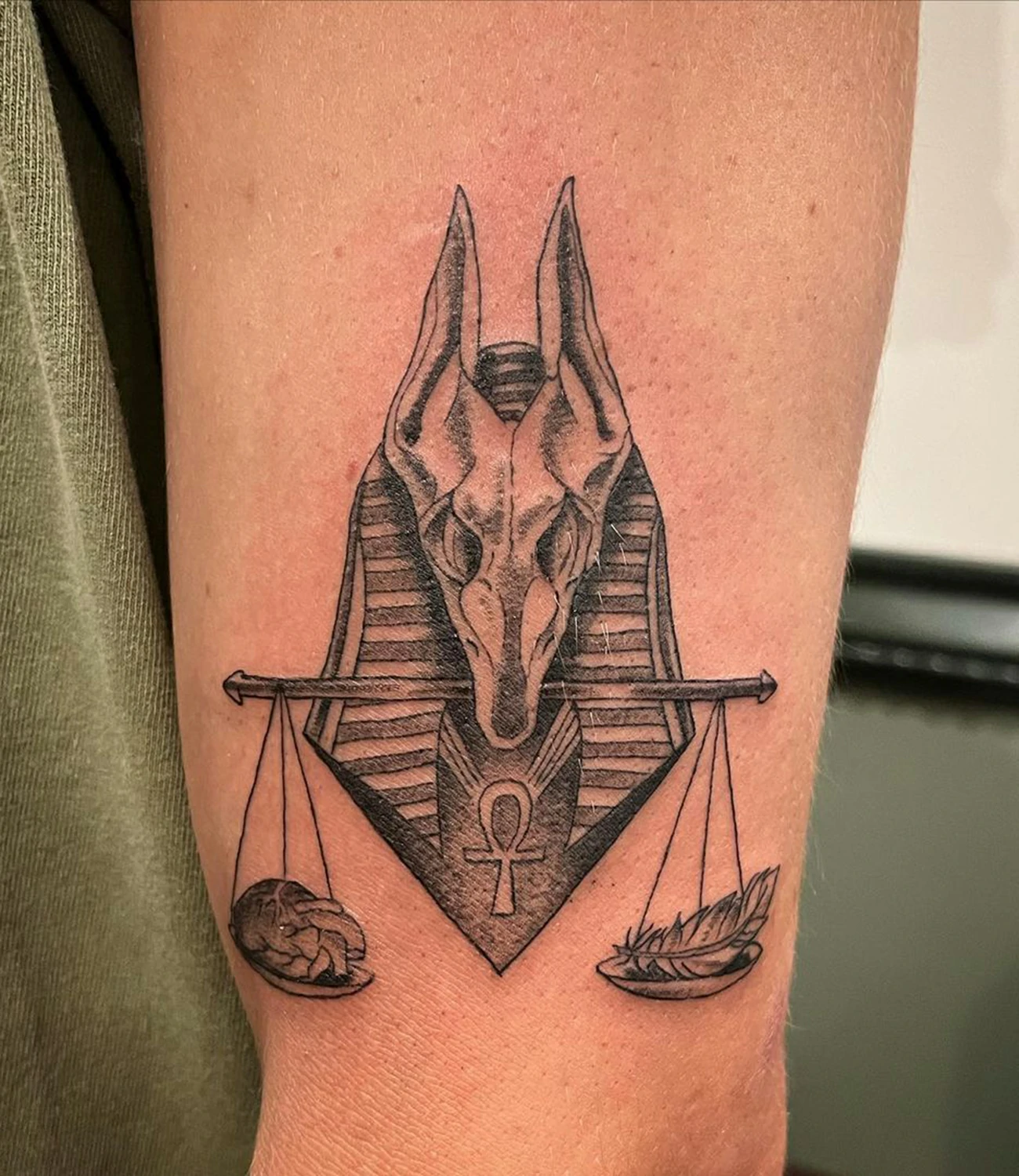 Anubis Scales Tattoo
